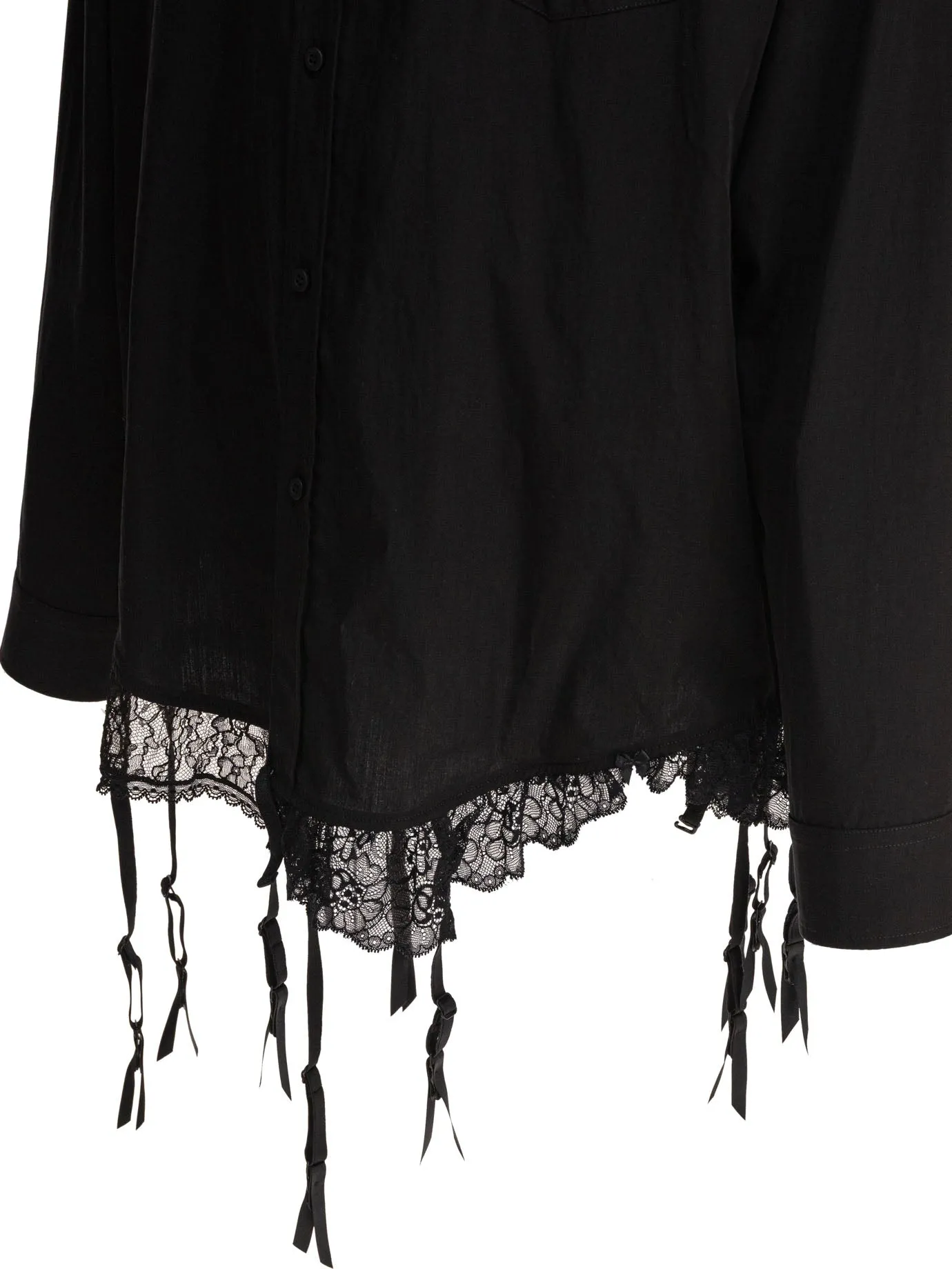 Lingerie Shirts Black sold by Wanan Luxury product image thumbnail 4