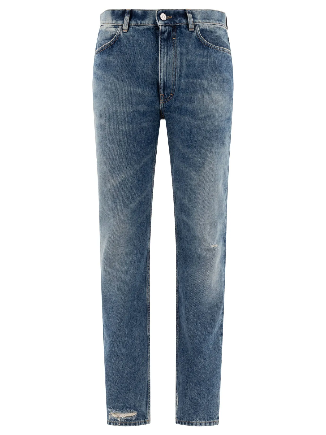 Straight-Leg Jeans Blue sold by Wanan Luxury