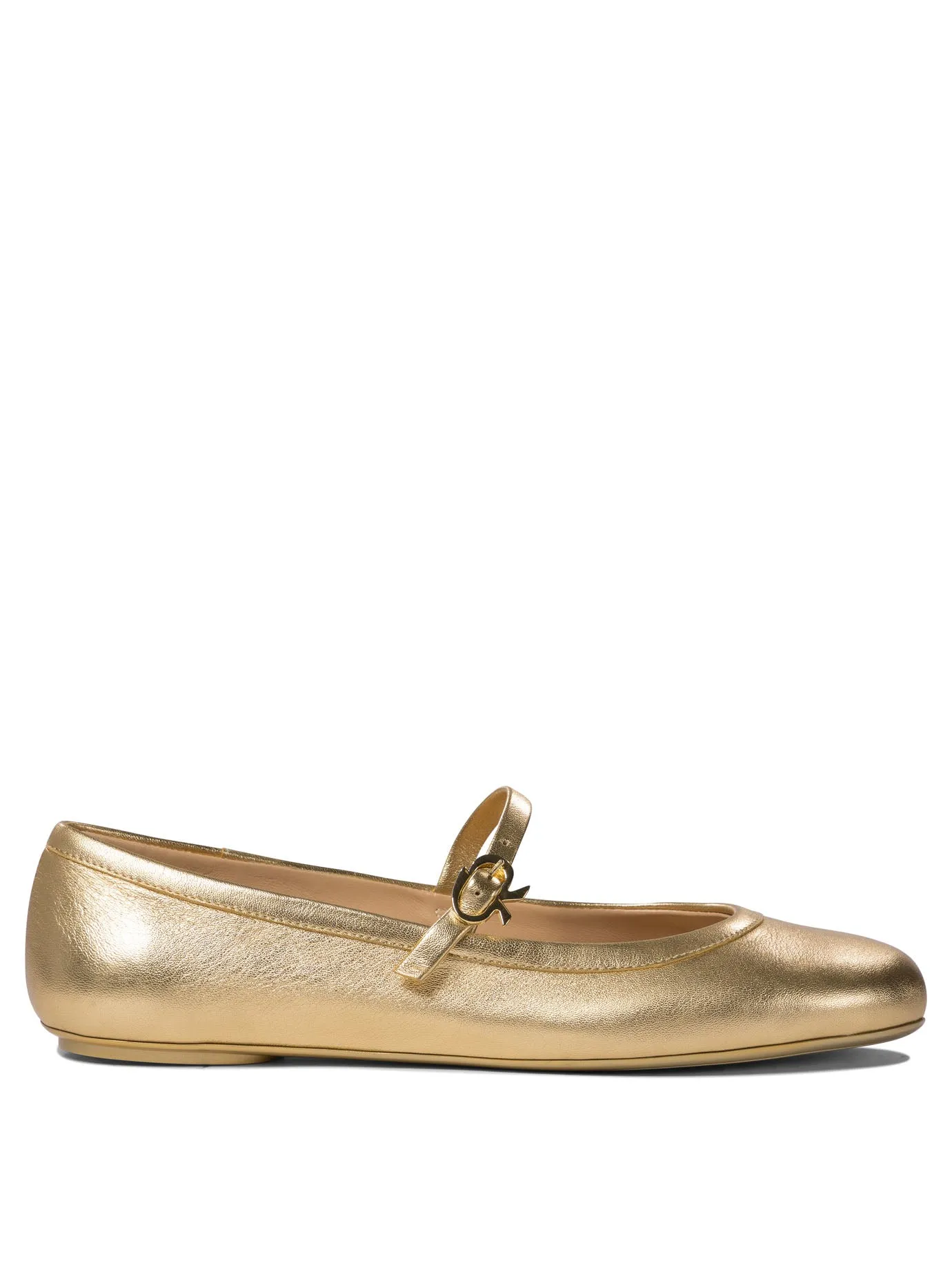 Carla Ballerinas Gold sold by Wanan Luxury
