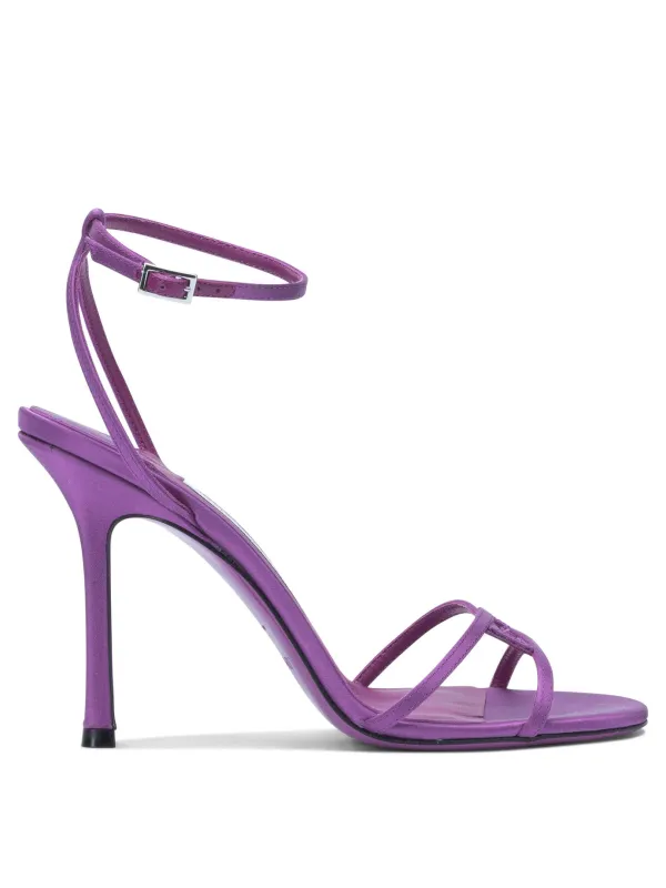 1998 Leo 100 Mm Sandals Purple sold by Wanan Luxury
