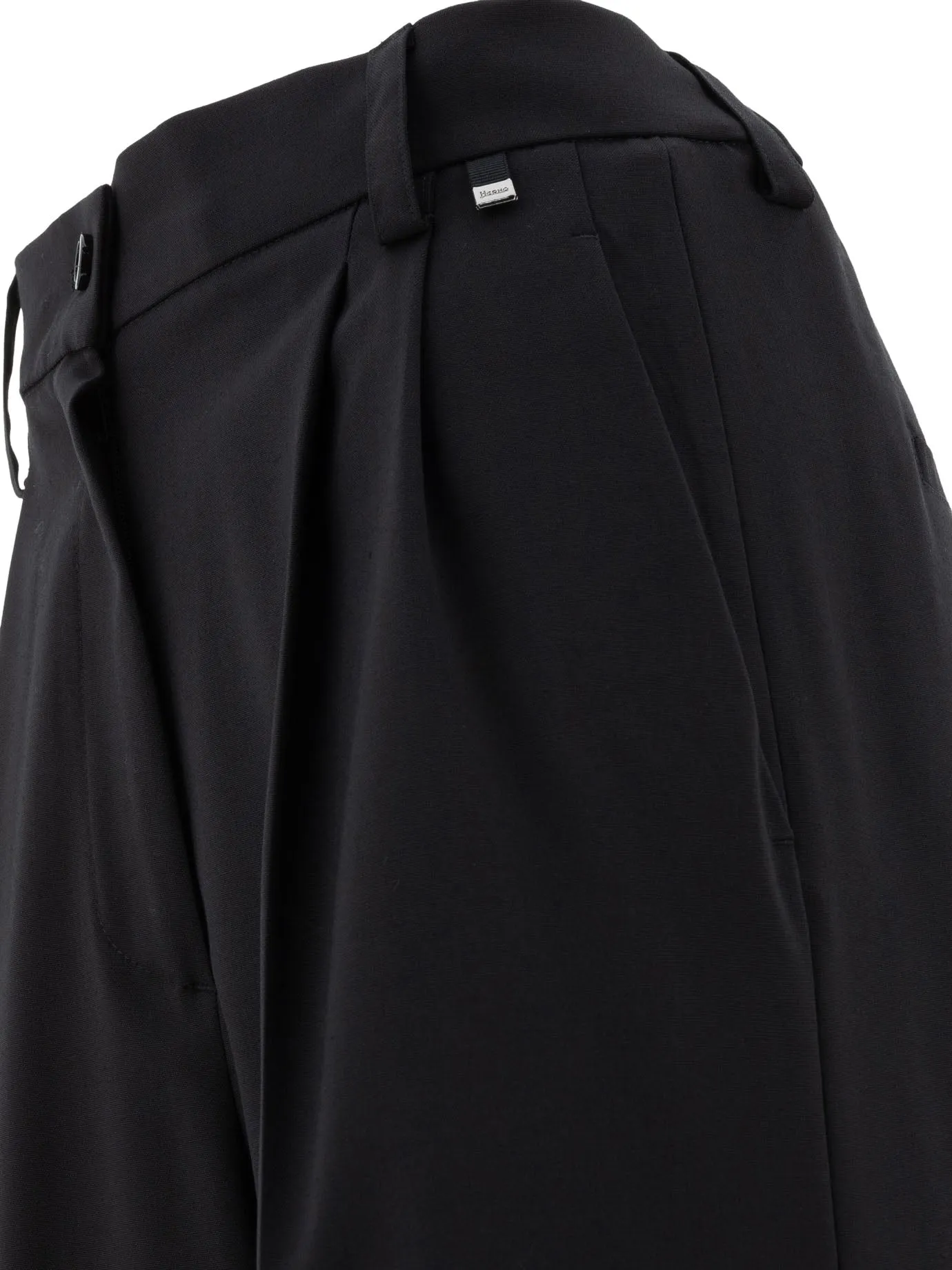 Wool Blend Cargo Trousers Black sold by Wanan Luxury product image thumbnail 4