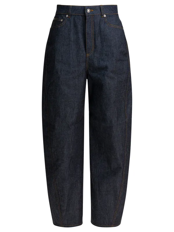 Raw Cocoon Jeans Blue sold by Wanan Luxury