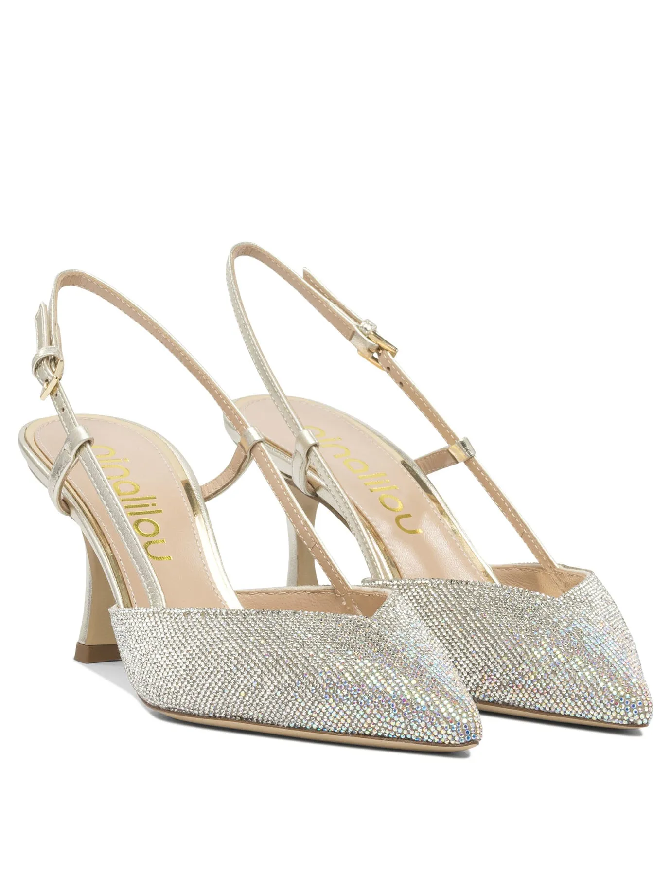 Heeled Shoes Silver sold by Wanan Luxury product image thumbnail 2