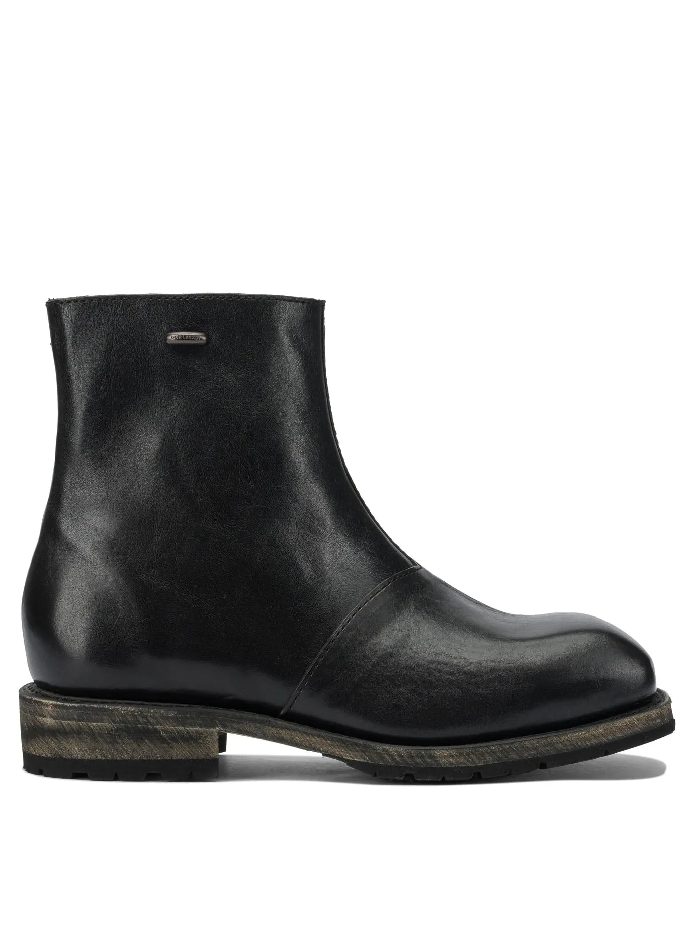 Engine Ankle Boots Black sold by Wanan Luxury