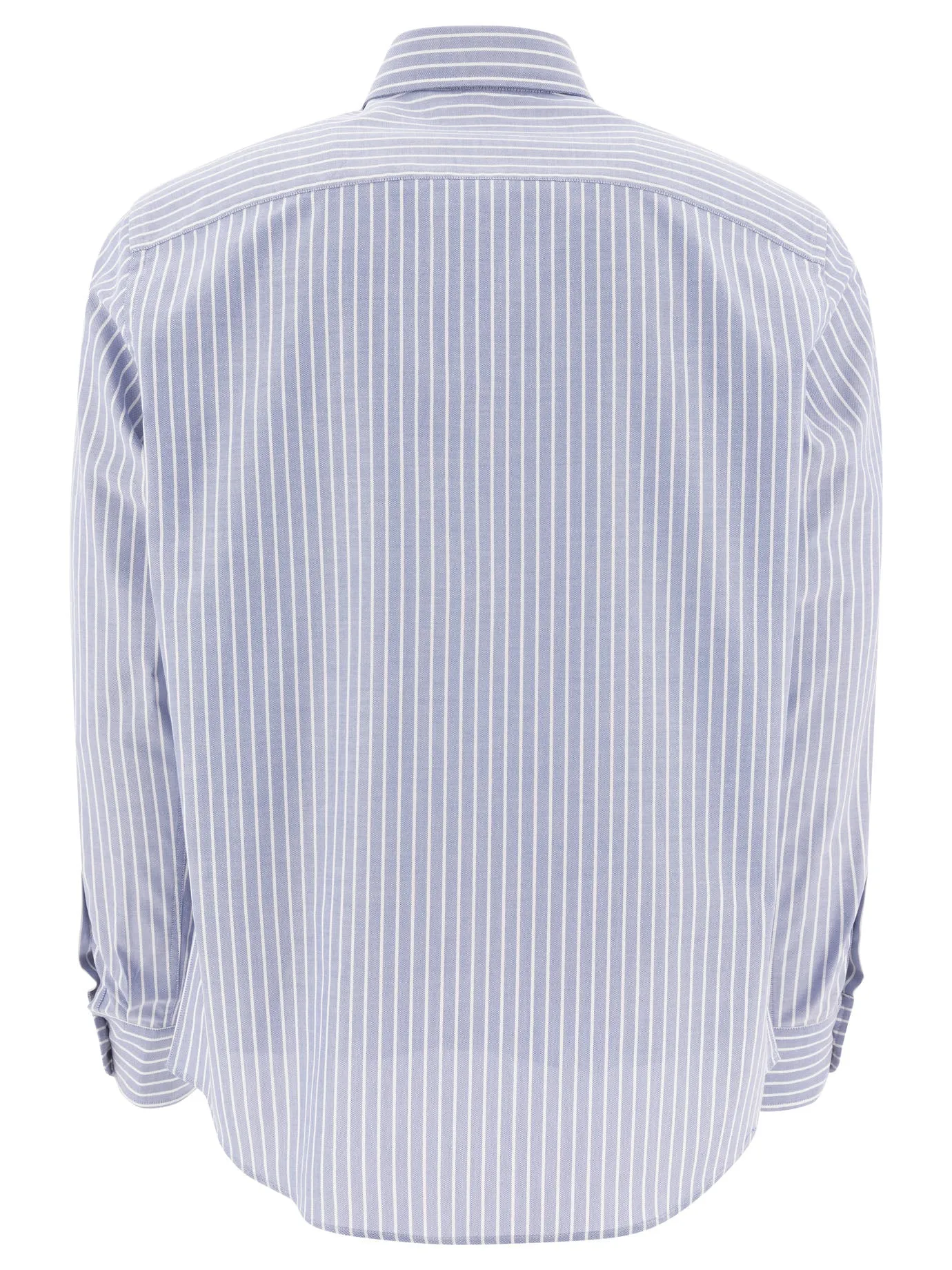 Cotton Striped Shirt Shirts Light Blue sold by Wanan Luxury product image thumbnail 2