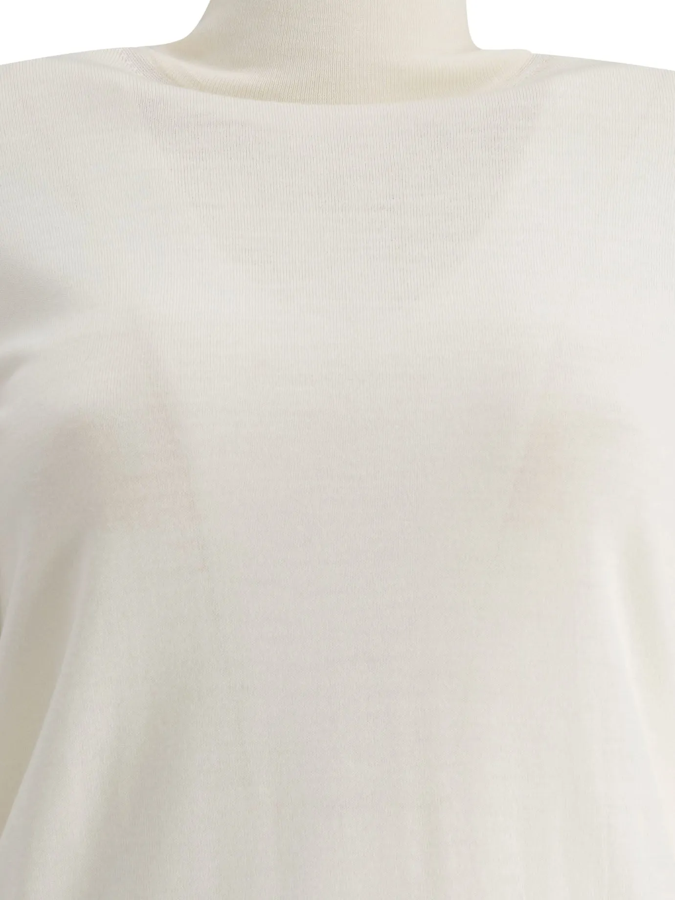 Wool Turtleneck Knitwear White sold by Wanan Luxury product image thumbnail 3