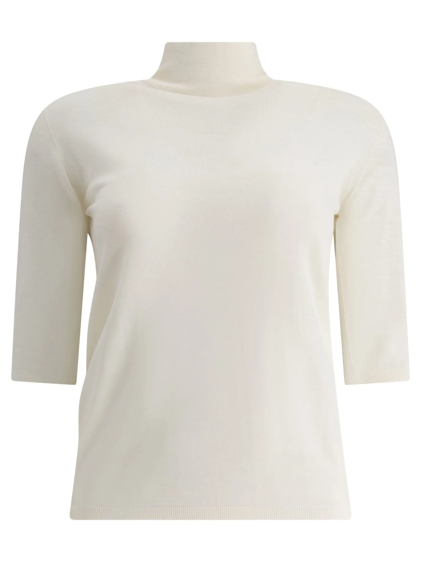 Wool Turtleneck Knitwear White sold by Wanan Luxury