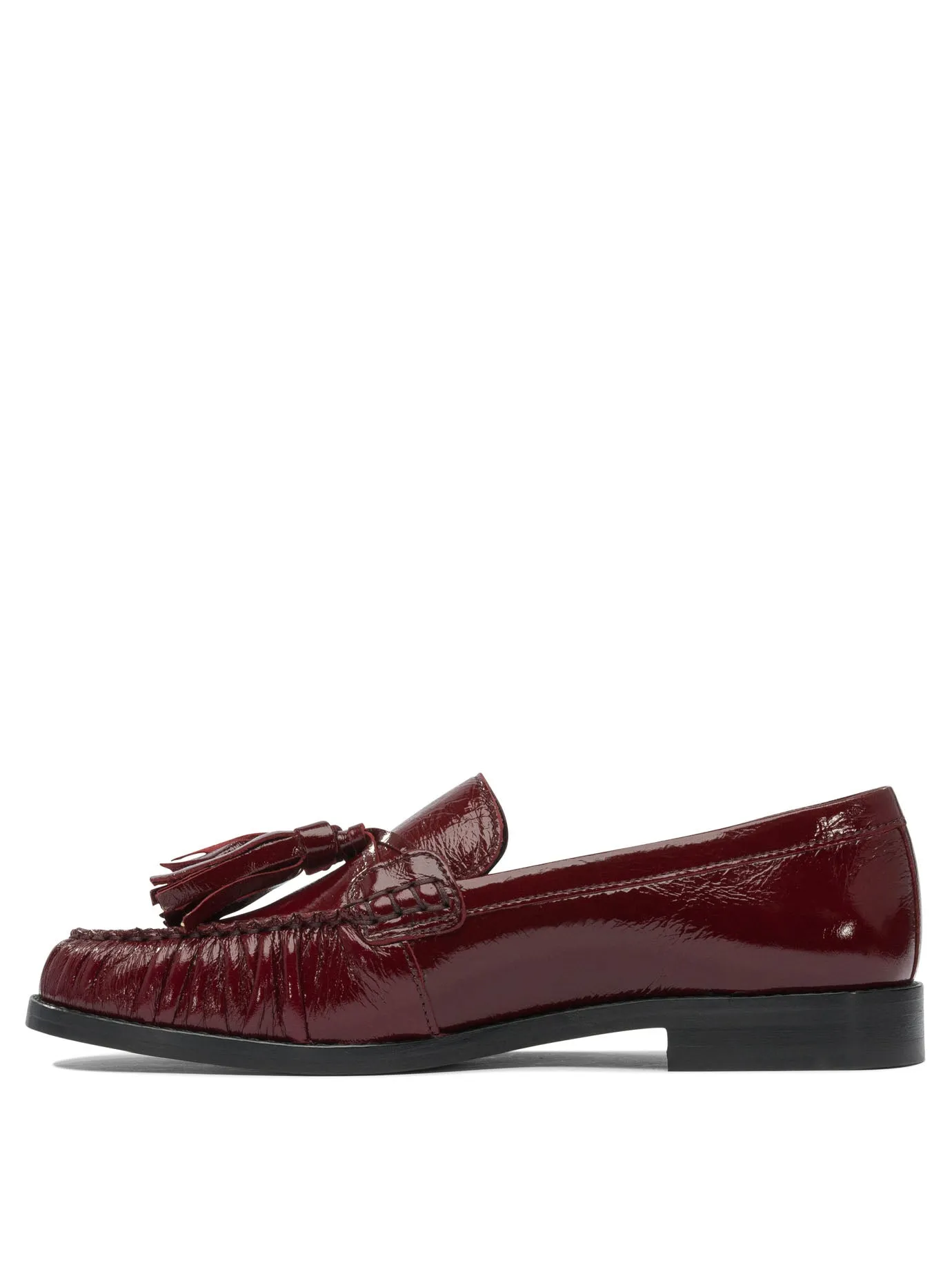 Marietta Patent Loafers & Slippers Bordeaux sold by Wanan Luxury product image thumbnail 3