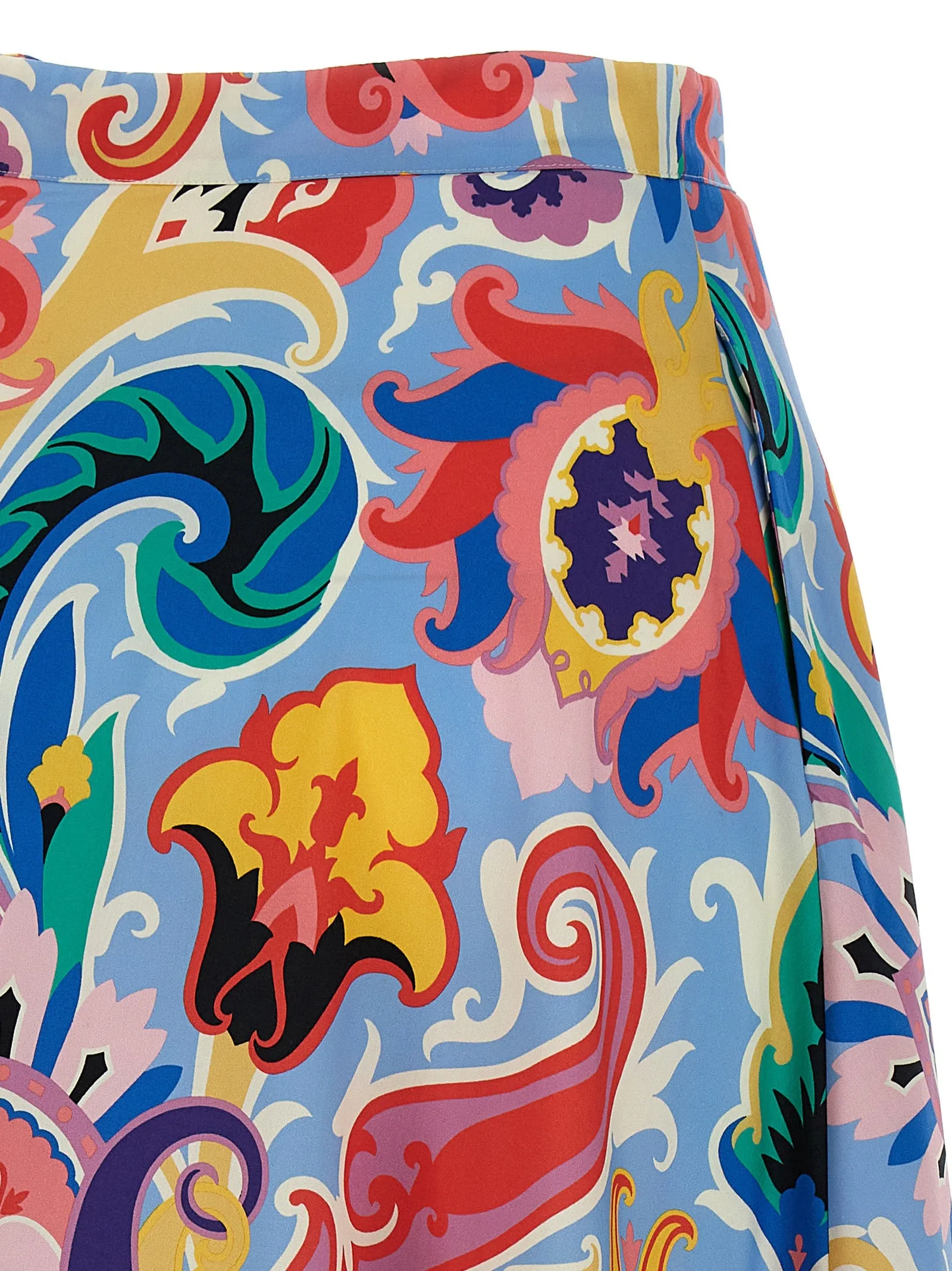 Paisley Skirt Skirts Multicolor sold by Wanan Luxury product image thumbnail 4
