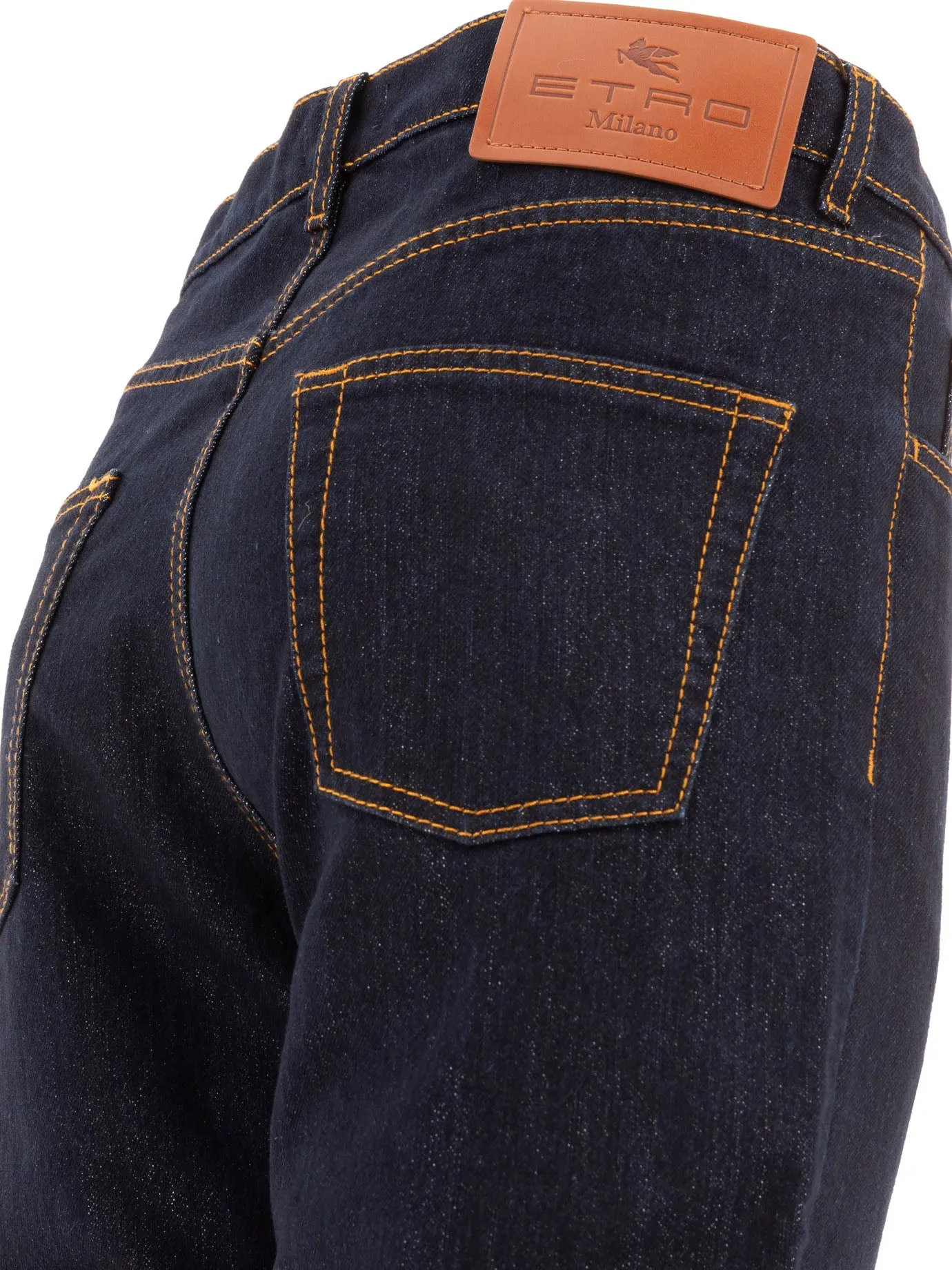 Straight-Leg Jeans Blue sold by Wanan Luxury product image thumbnail 4