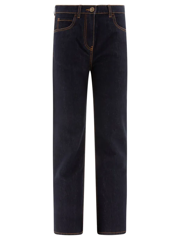 Straight-Leg Jeans Blue made by Etro