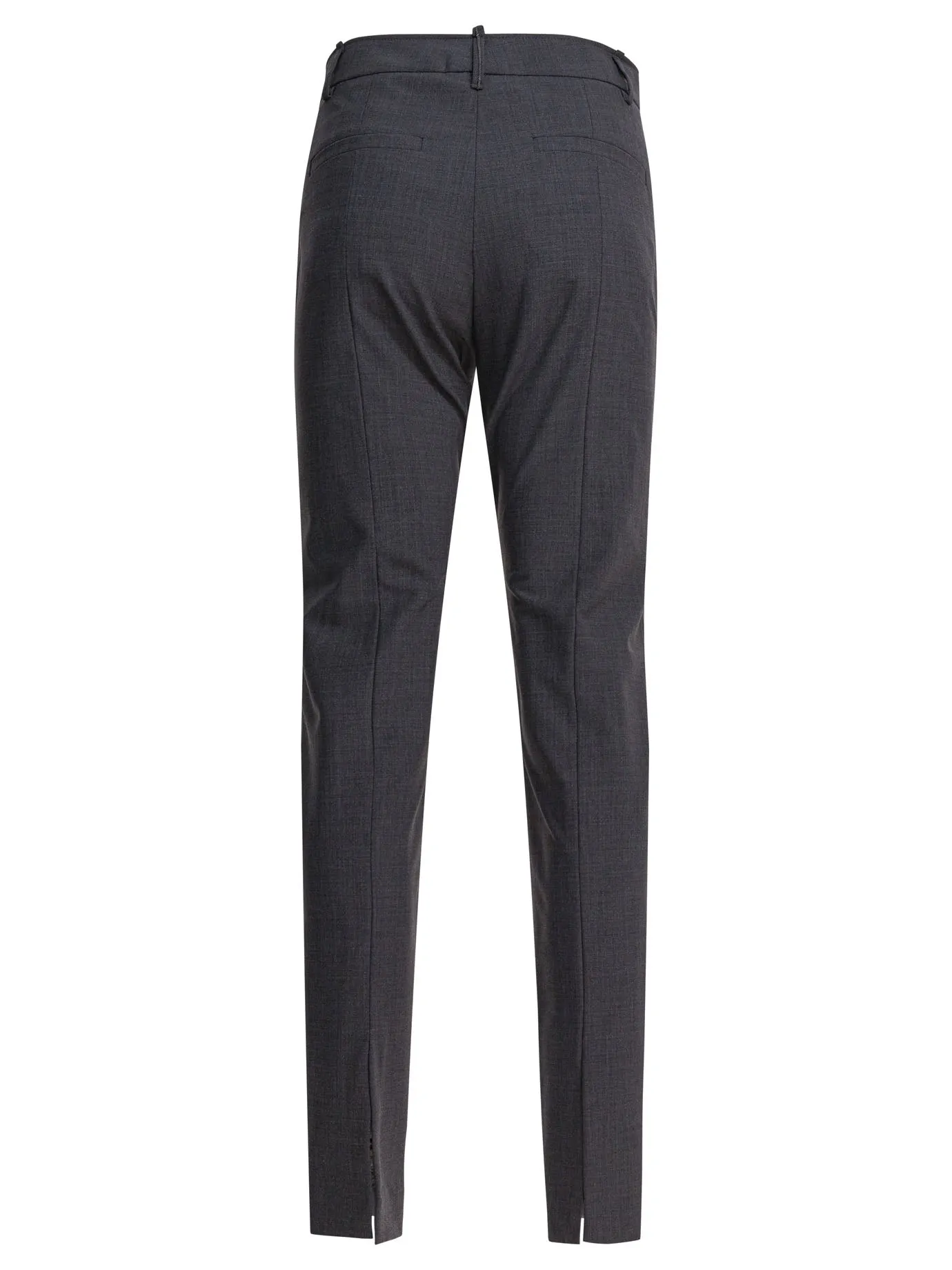 Tropical Luxury Wool Pants Trousers Grey sold by Wanan Luxury product image thumbnail 2