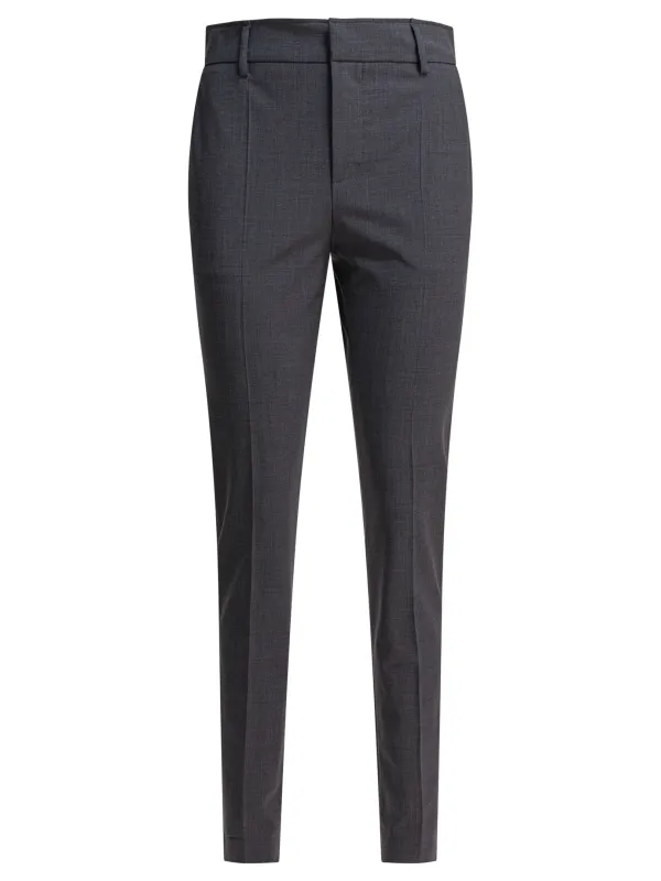 Tropical Luxury Wool Pants Trousers Grey sold by Wanan Luxury