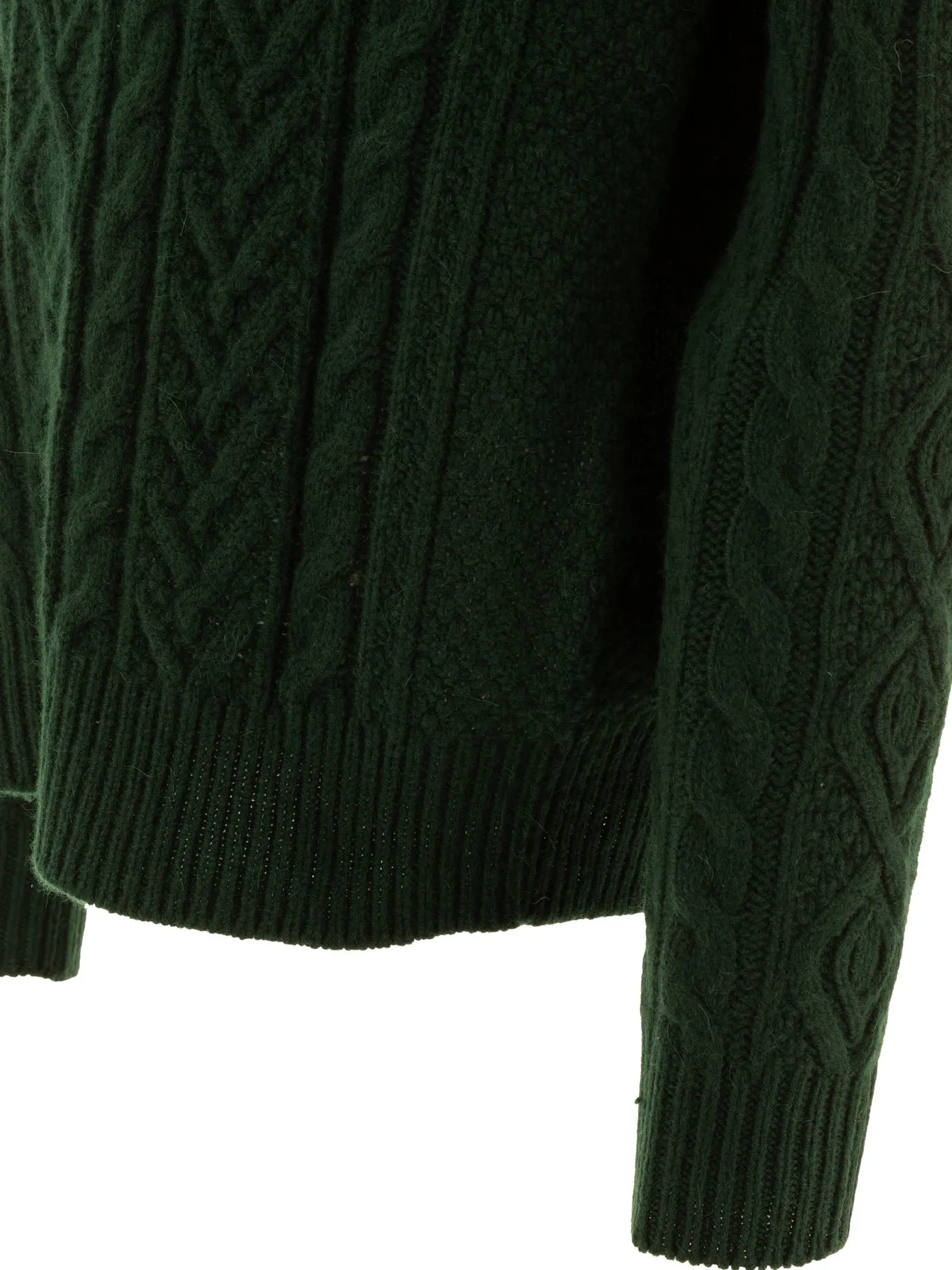 Cable-Knit Sweater Knitwear Green sold by Wanan Luxury product image thumbnail 4