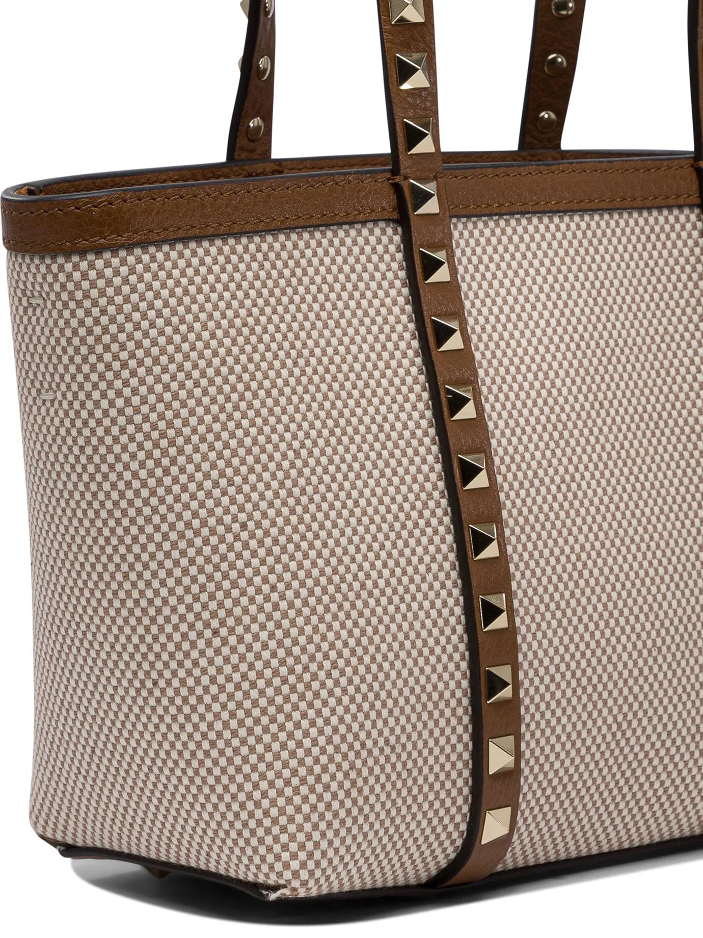 Rockstud Handbags Beige sold by Wanan Luxury product image thumbnail 4