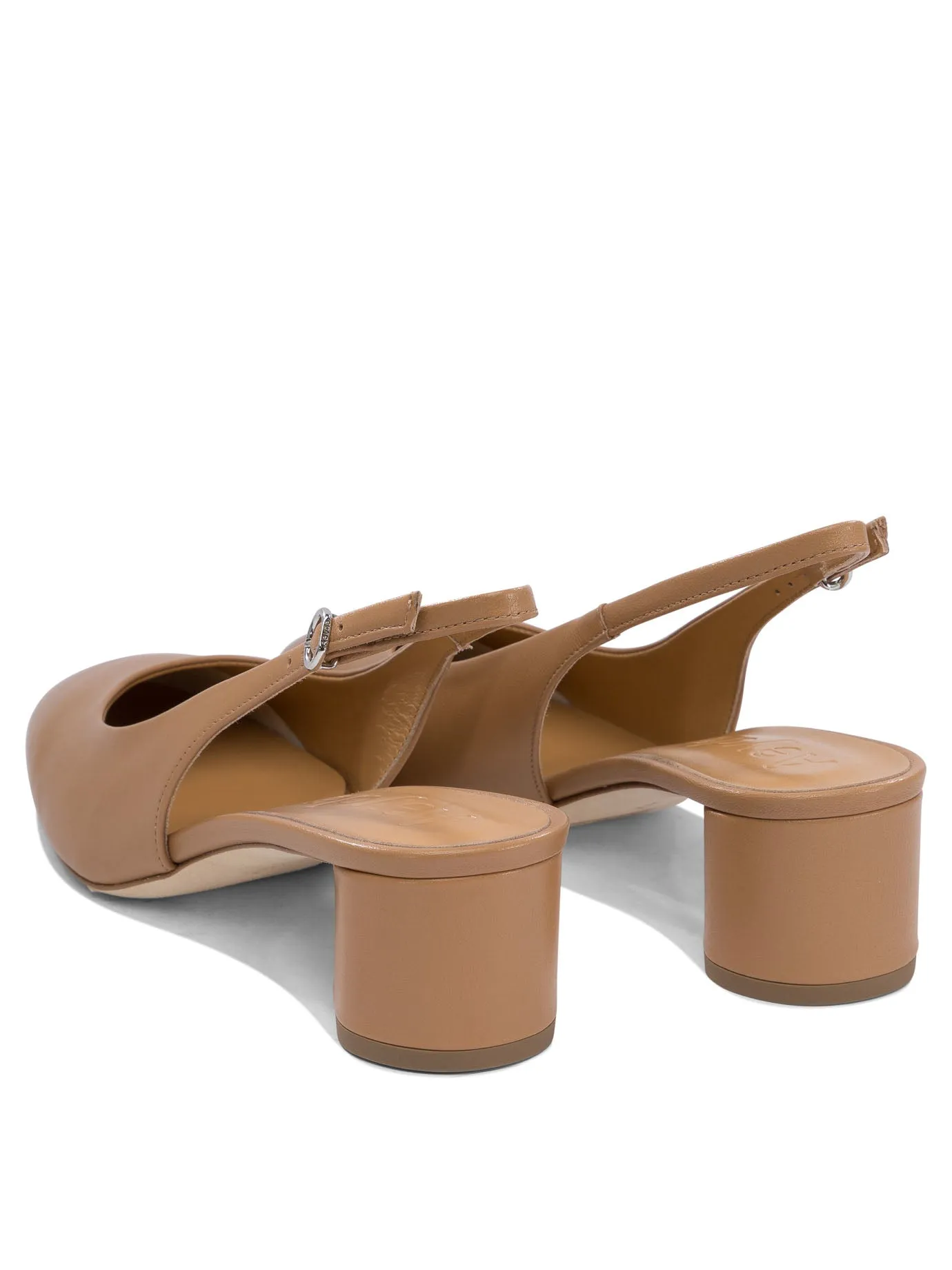 Romy 45 Mm Heeled Shoes Beige sold by Wanan Luxury product image thumbnail 4