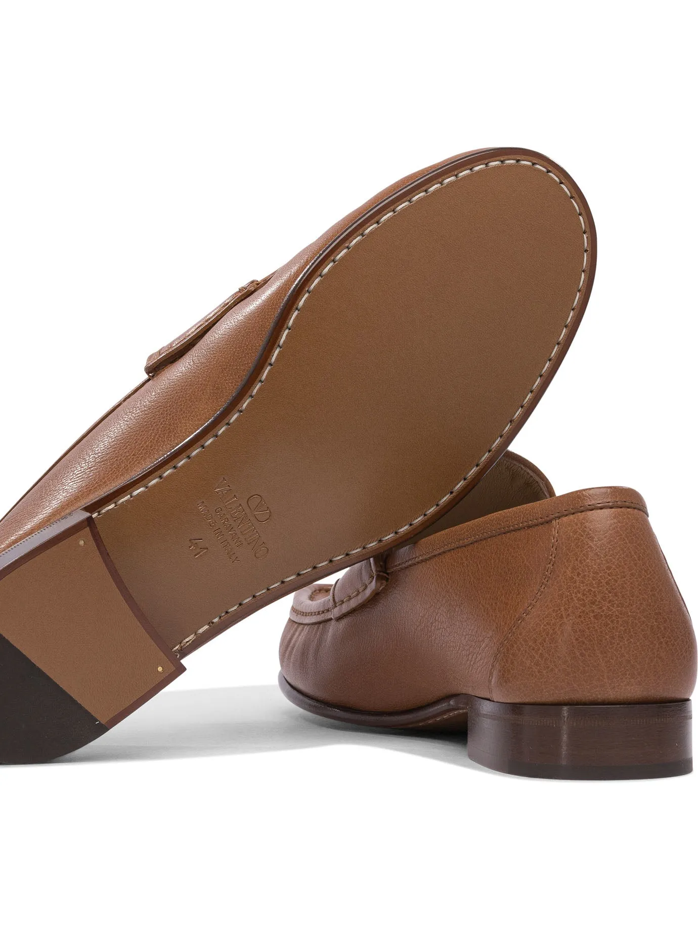 Vlogo Signature Loafers & Slippers Brown sold by Wanan Luxury product image thumbnail 5