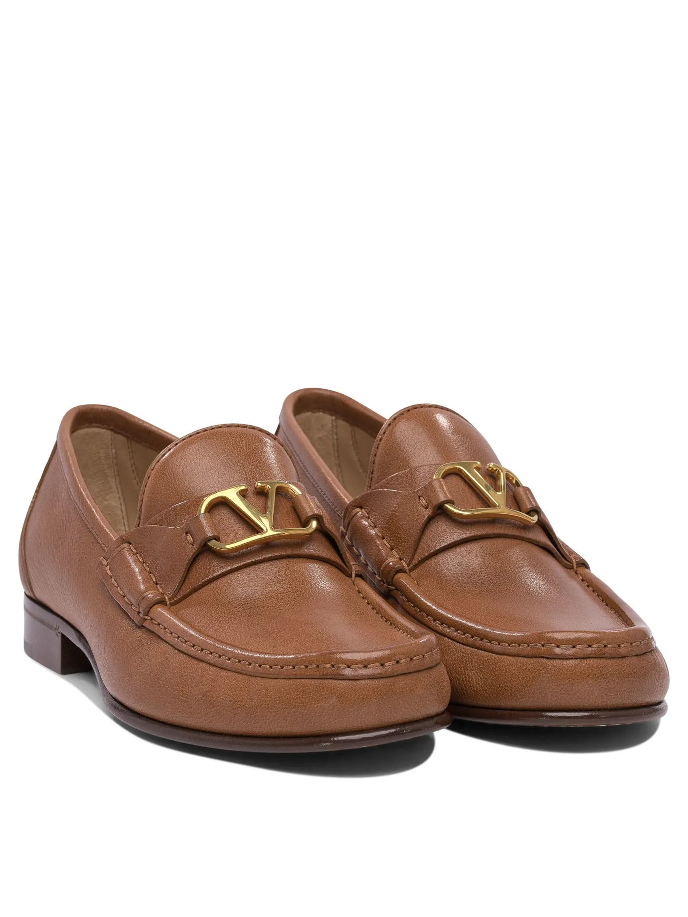Vlogo Signature Loafers & Slippers Brown sold by Wanan Luxury product image thumbnail 2