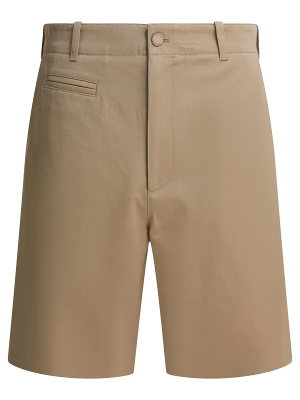 Cotton Chino Shorts Beige made by Givenchy