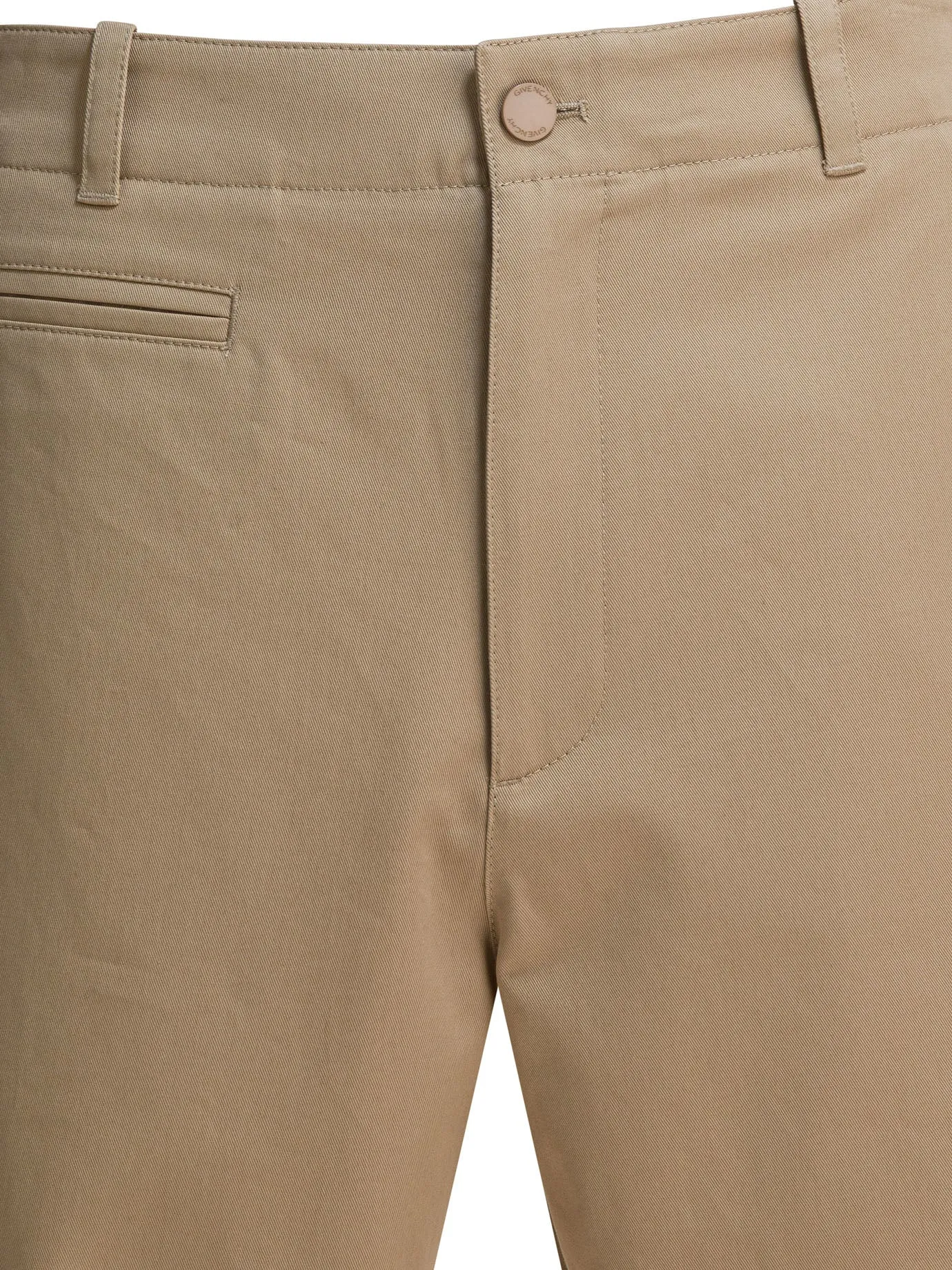 Cotton Chino Shorts Beige sold by Wanan Luxury product image thumbnail 3