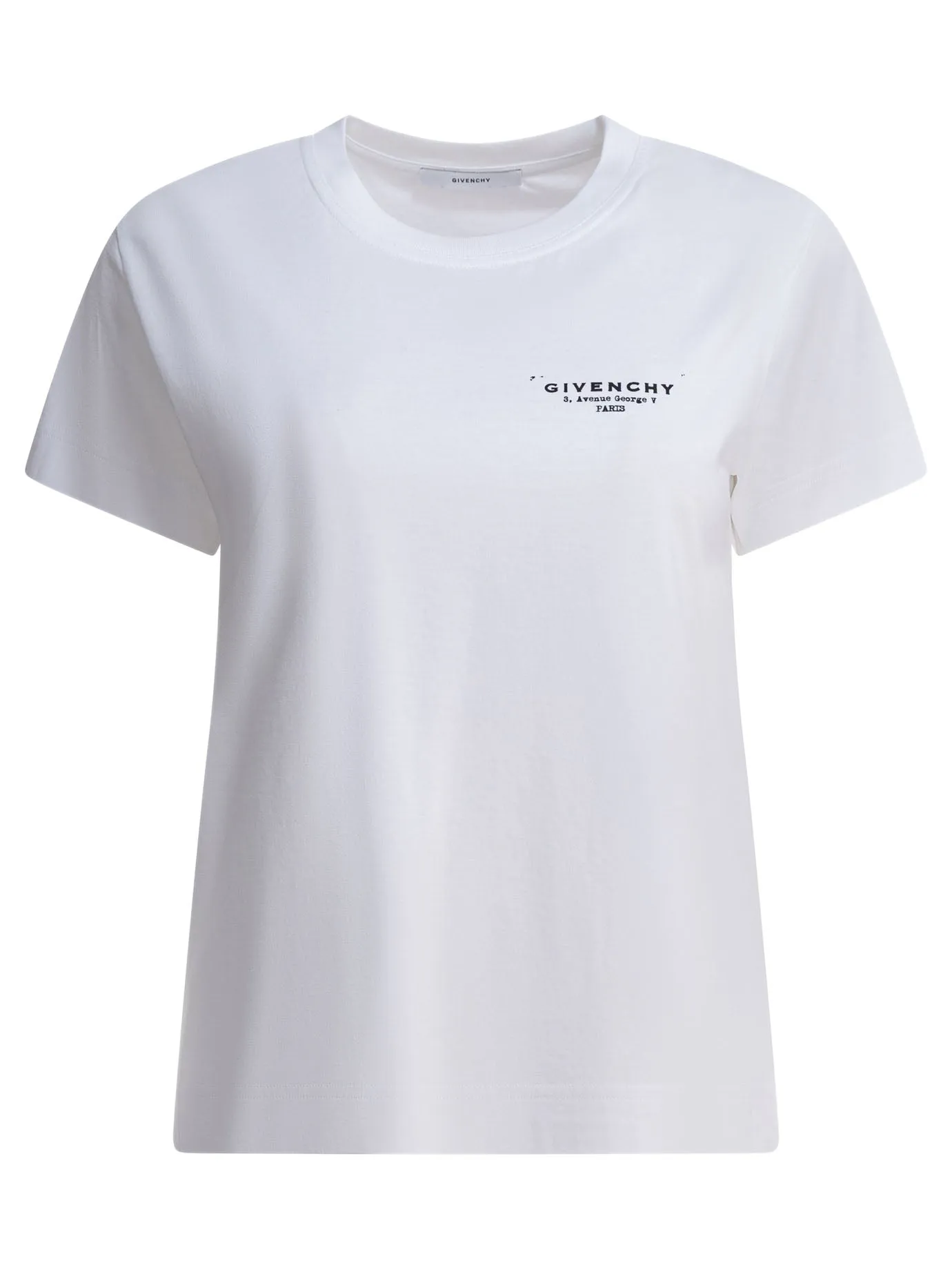 T-Shirt With Givenchy Print T-Shirts White sold by Wanan Luxury