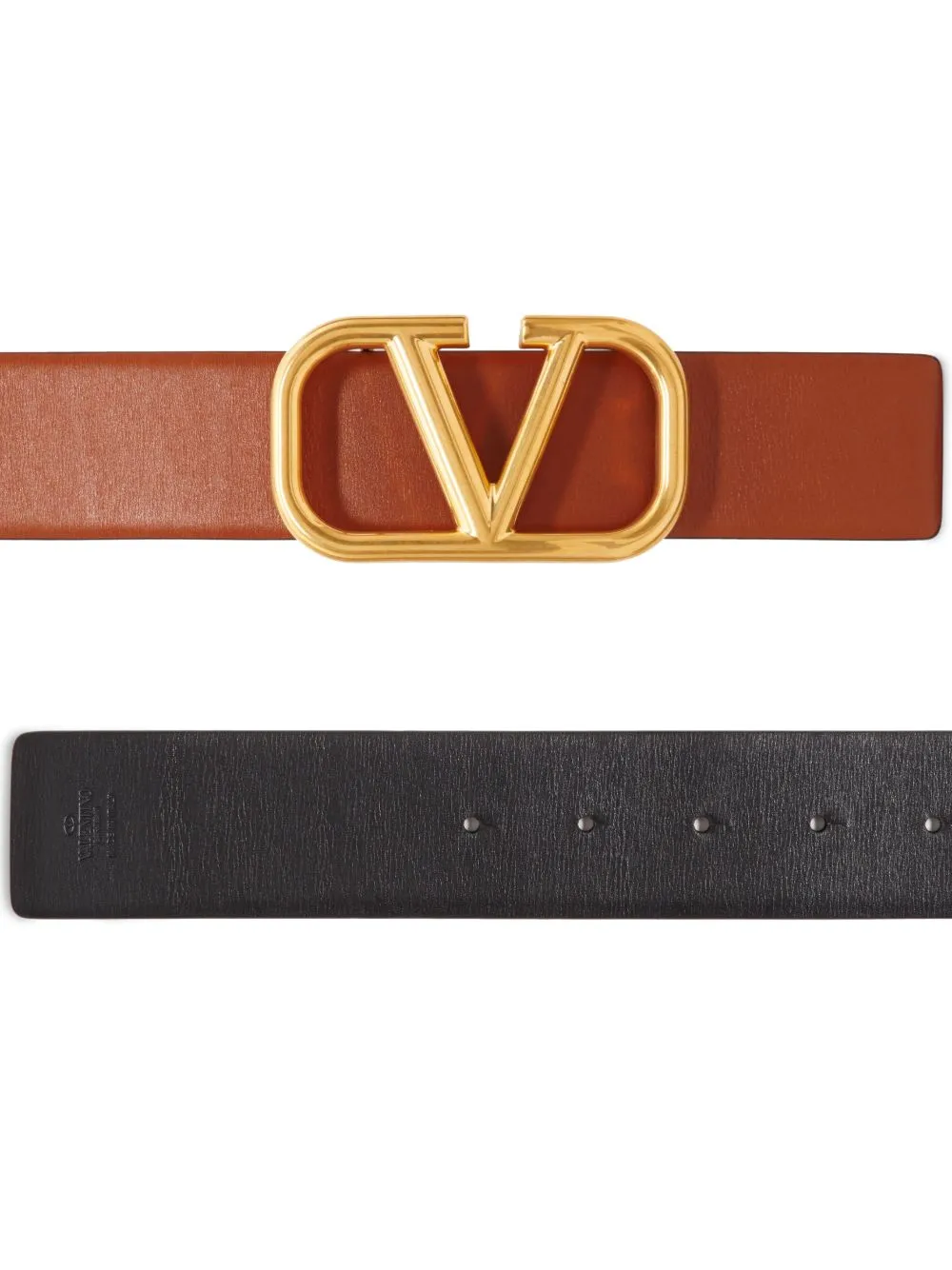 Leather Reversible Vlogo Belt sold by Wanan Luxury product image thumbnail 3