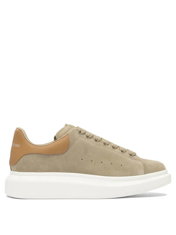 Leather Upper And Rubber Sole Sneaker Sneakers & Slip-On Beige sold by Wanan Luxury