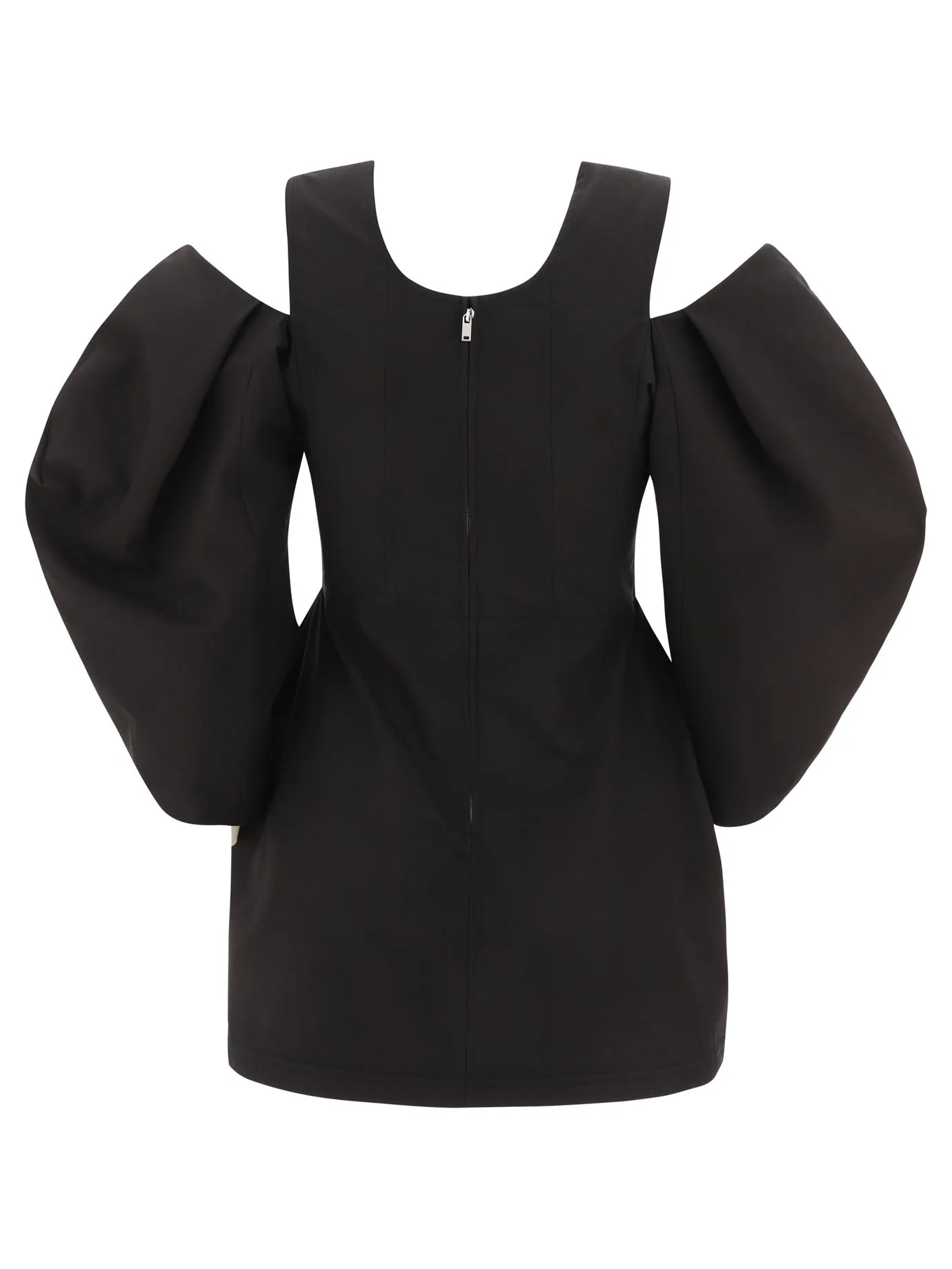 Cotton Cut-Out Top Tops Black sold by Wanan Luxury product image thumbnail 2