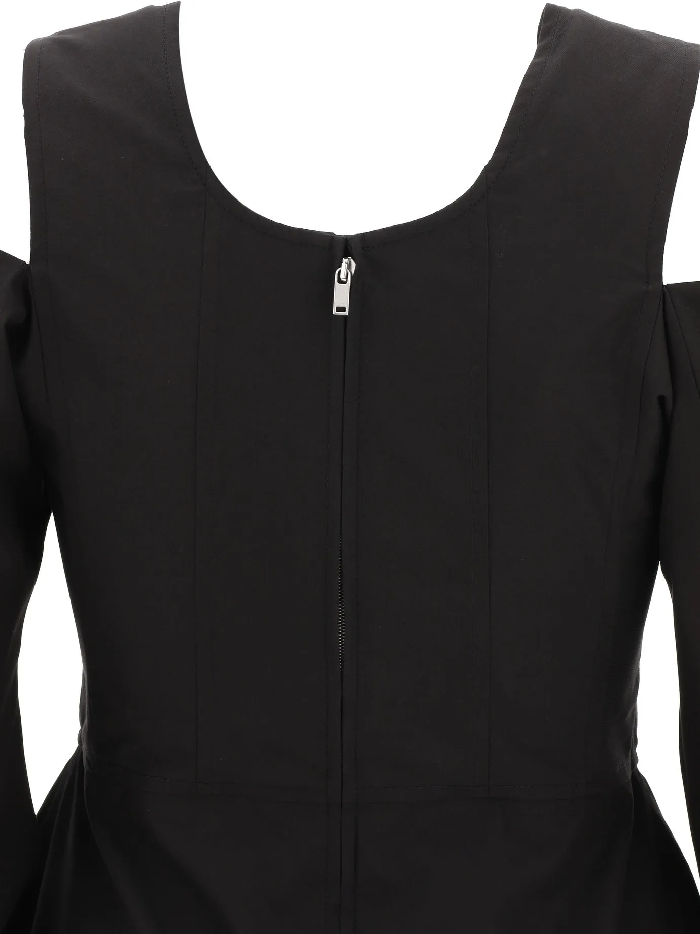 Cotton Cut-Out Top Tops Black sold by Wanan Luxury product image thumbnail 3