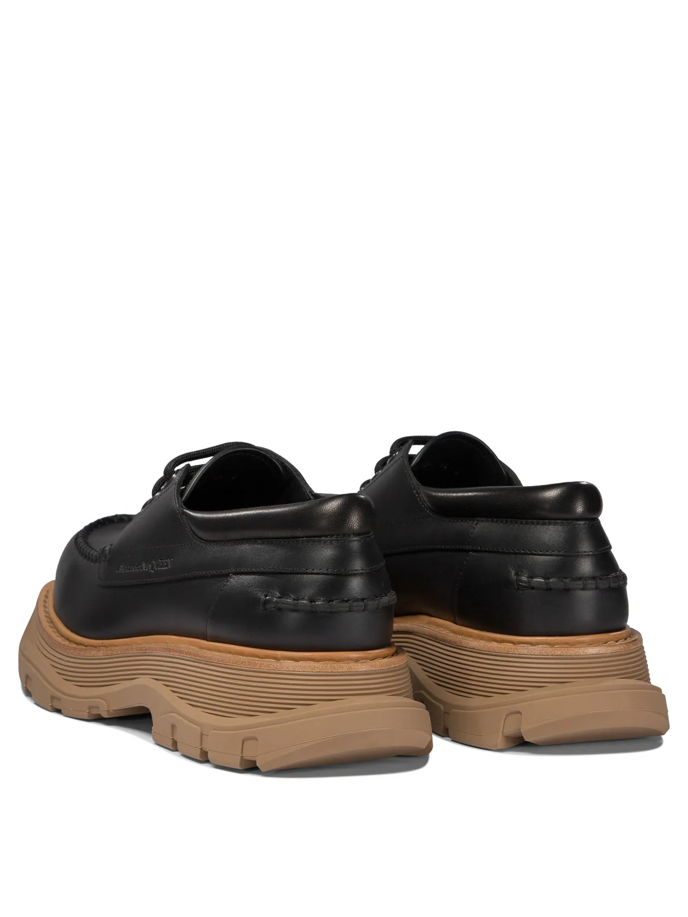 Lace-Up Shoes Black sold by Wanan Luxury product image thumbnail 4