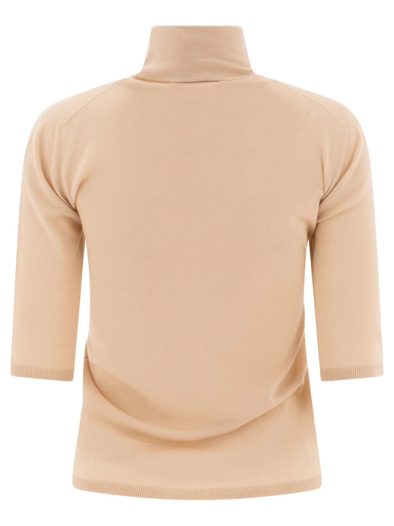 Wool Turtleneck Knitwear Beige sold by Wanan Luxury product image thumbnail 2