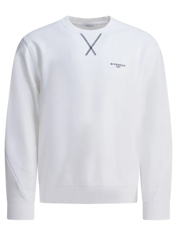 Couture Seam Sweatshirts White sold by Wanan Luxury
