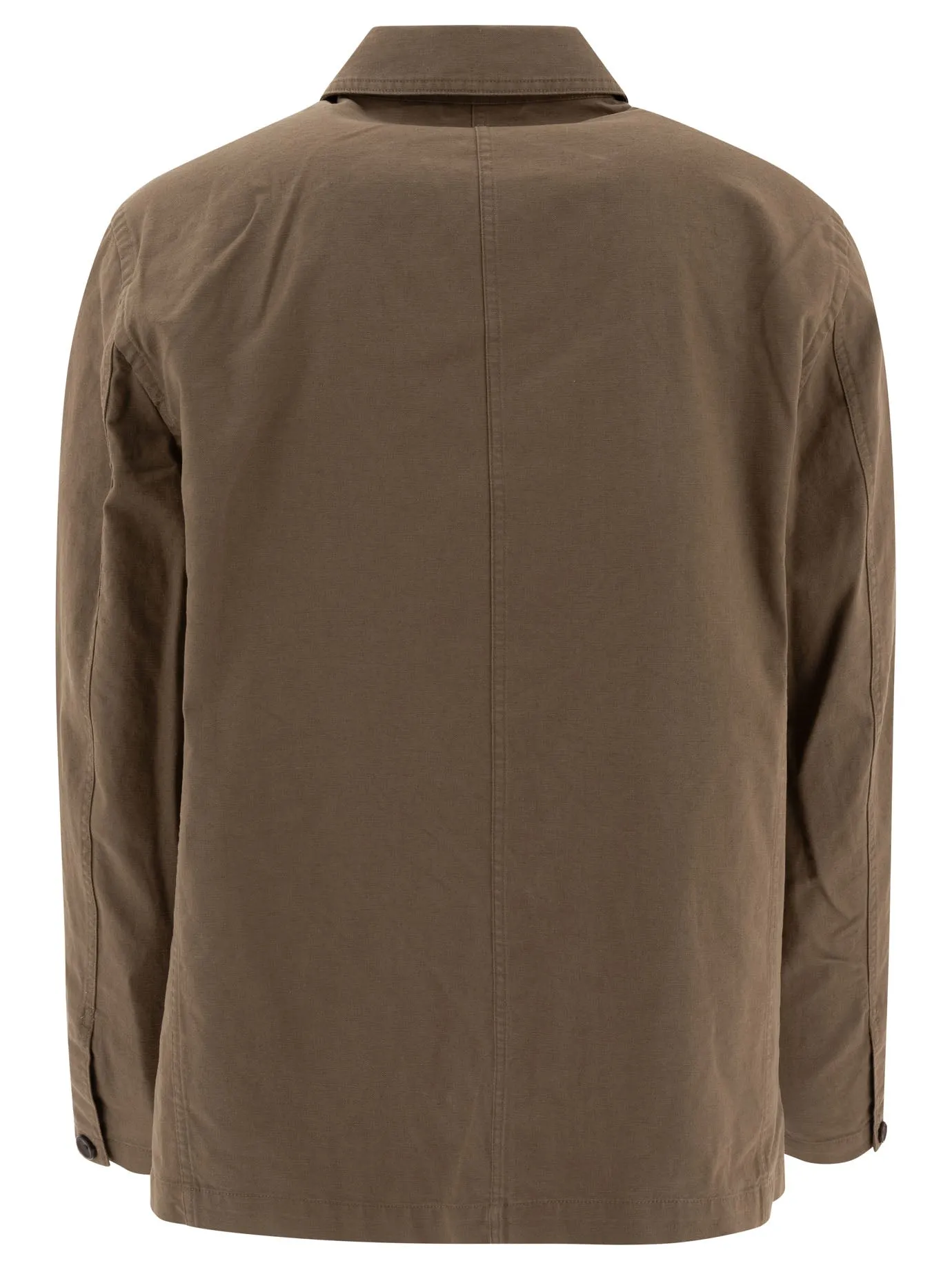 Cotton And Linen Utility Jacket Jackets And Coats Green sold by Wanan Luxury product image thumbnail 2