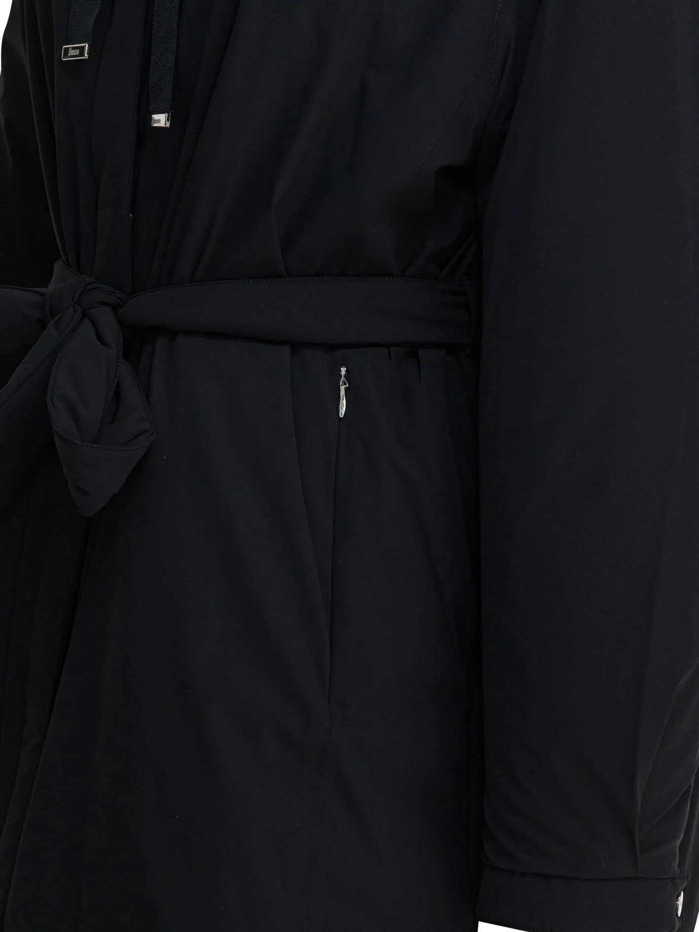 Nylon Hooded Jacket Jackets And Coats Black sold by Wanan Luxury product image thumbnail 4