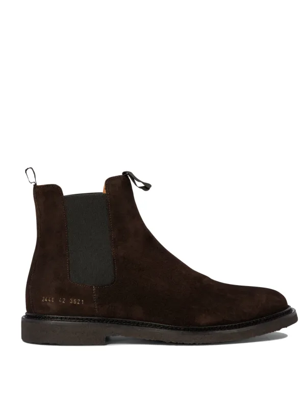 Suede Chelsea Ankle Boots Boots And Ankle Boots Brown sold by Wanan Luxury