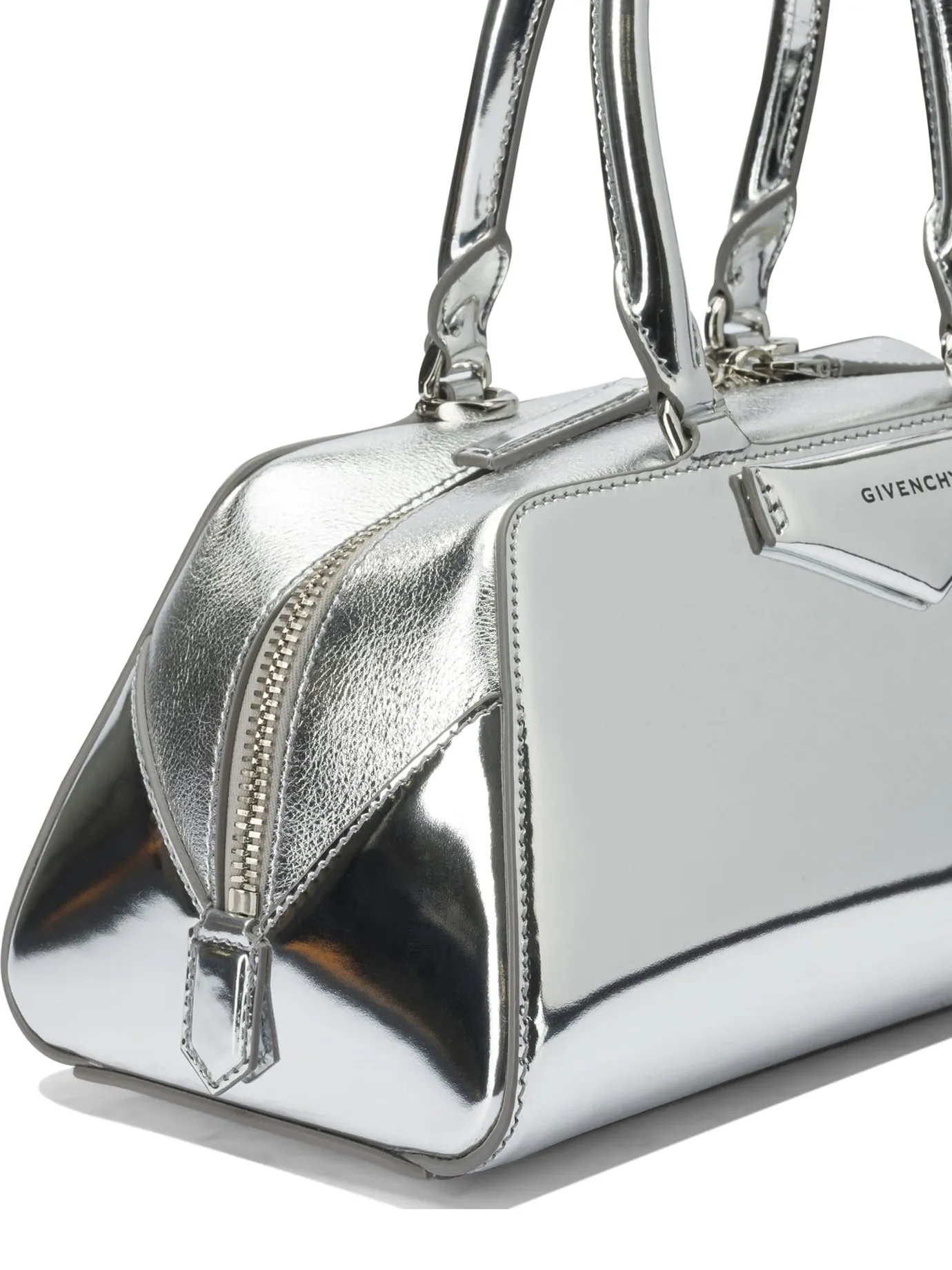 Antigona East-West Handbags Silver sold by Wanan Luxury product image thumbnail 4