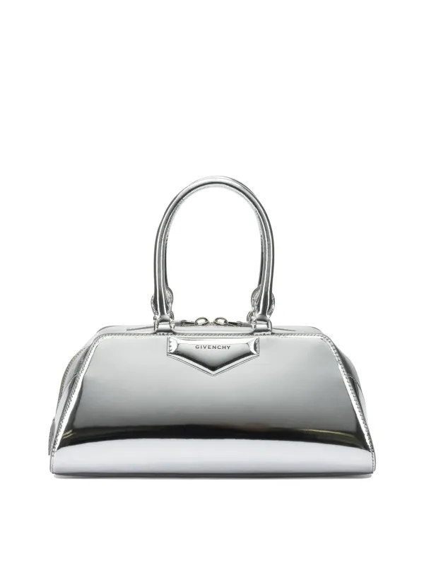Antigona East-West Handbags Silver sold by Wanan Luxury