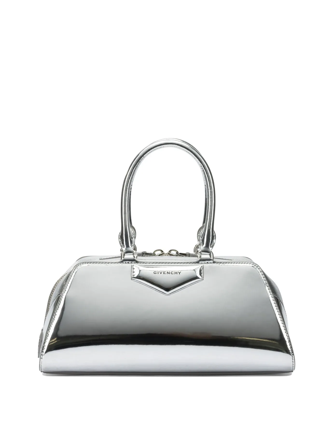Antigona East-West Handbags Silver sold by Wanan Luxury