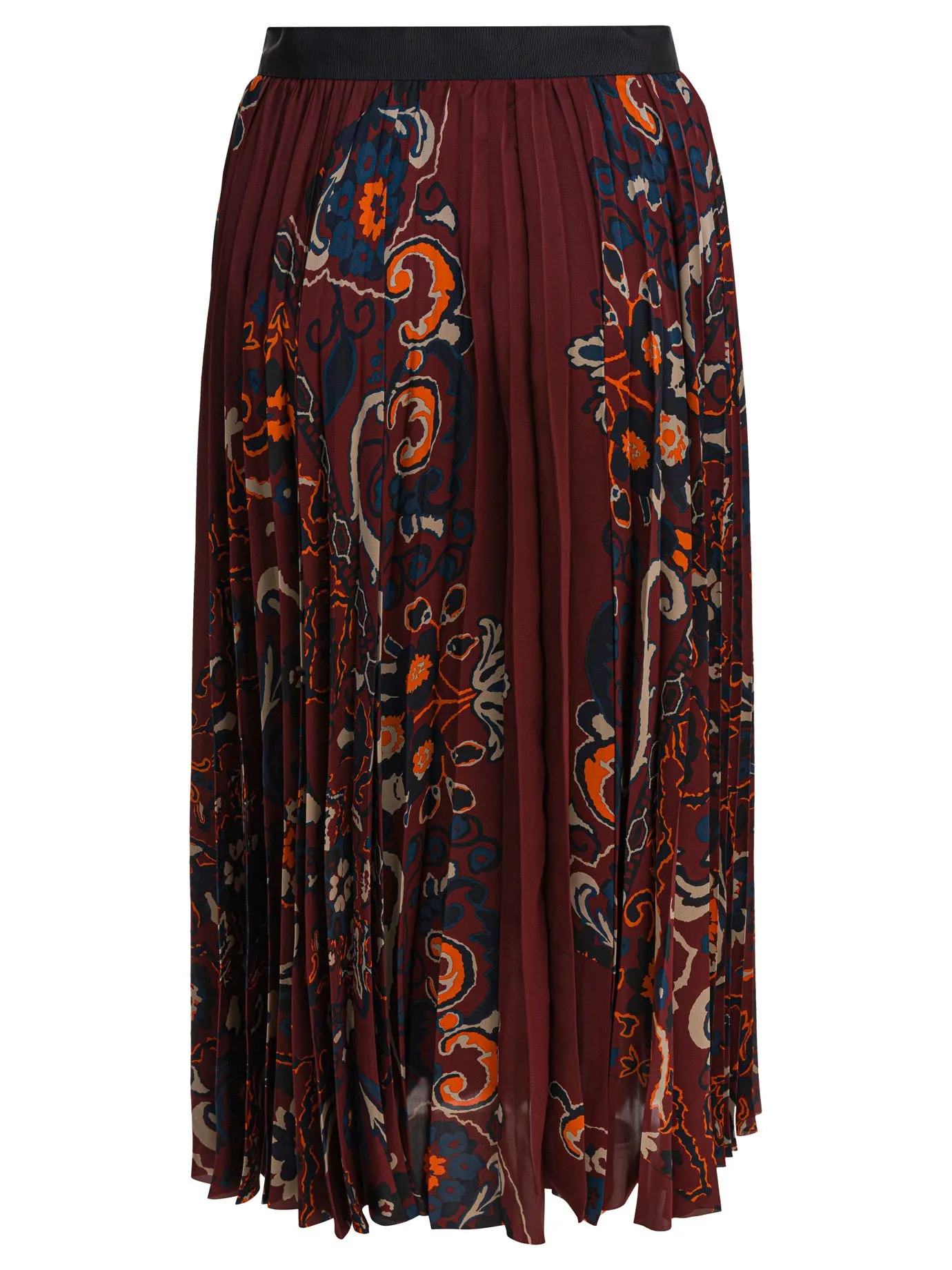 Floral Print Skirt Skirts Bordeaux sold by Wanan Luxury product image thumbnail 2