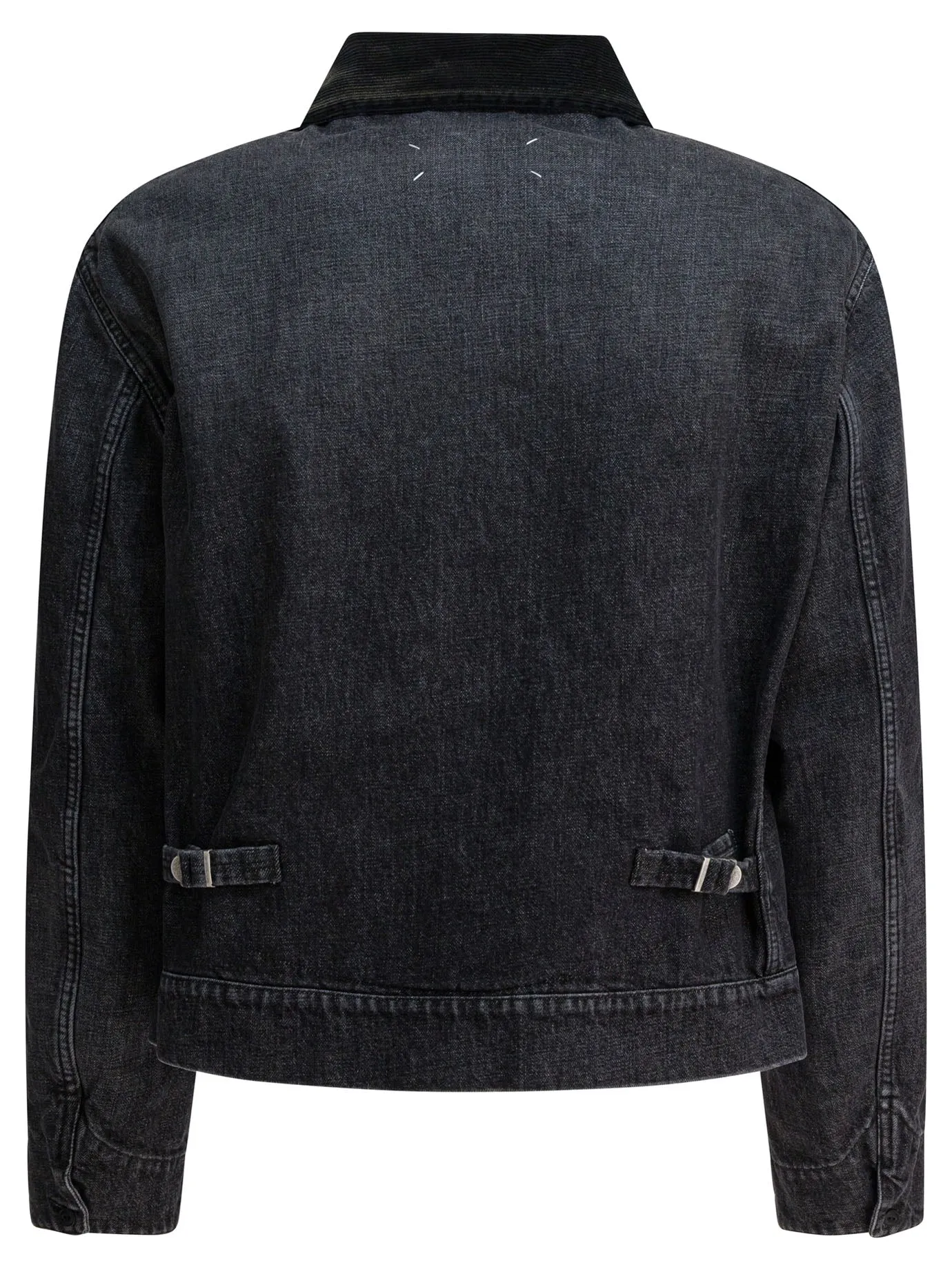 Denim Jacket Jackets And Coats Black sold by Wanan Luxury product image thumbnail 2
