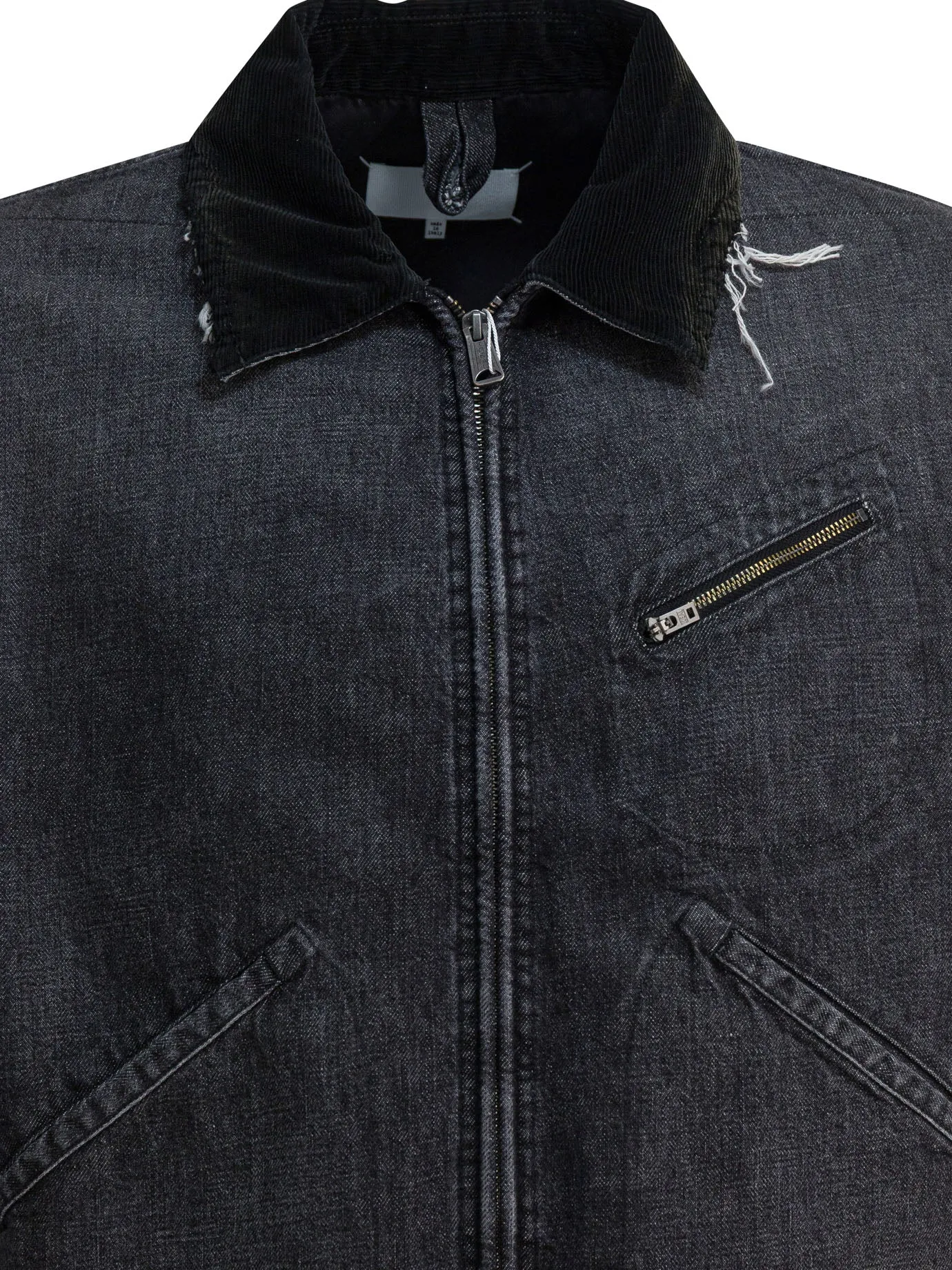 Denim Jacket Jackets And Coats Black sold by Wanan Luxury product image thumbnail 3