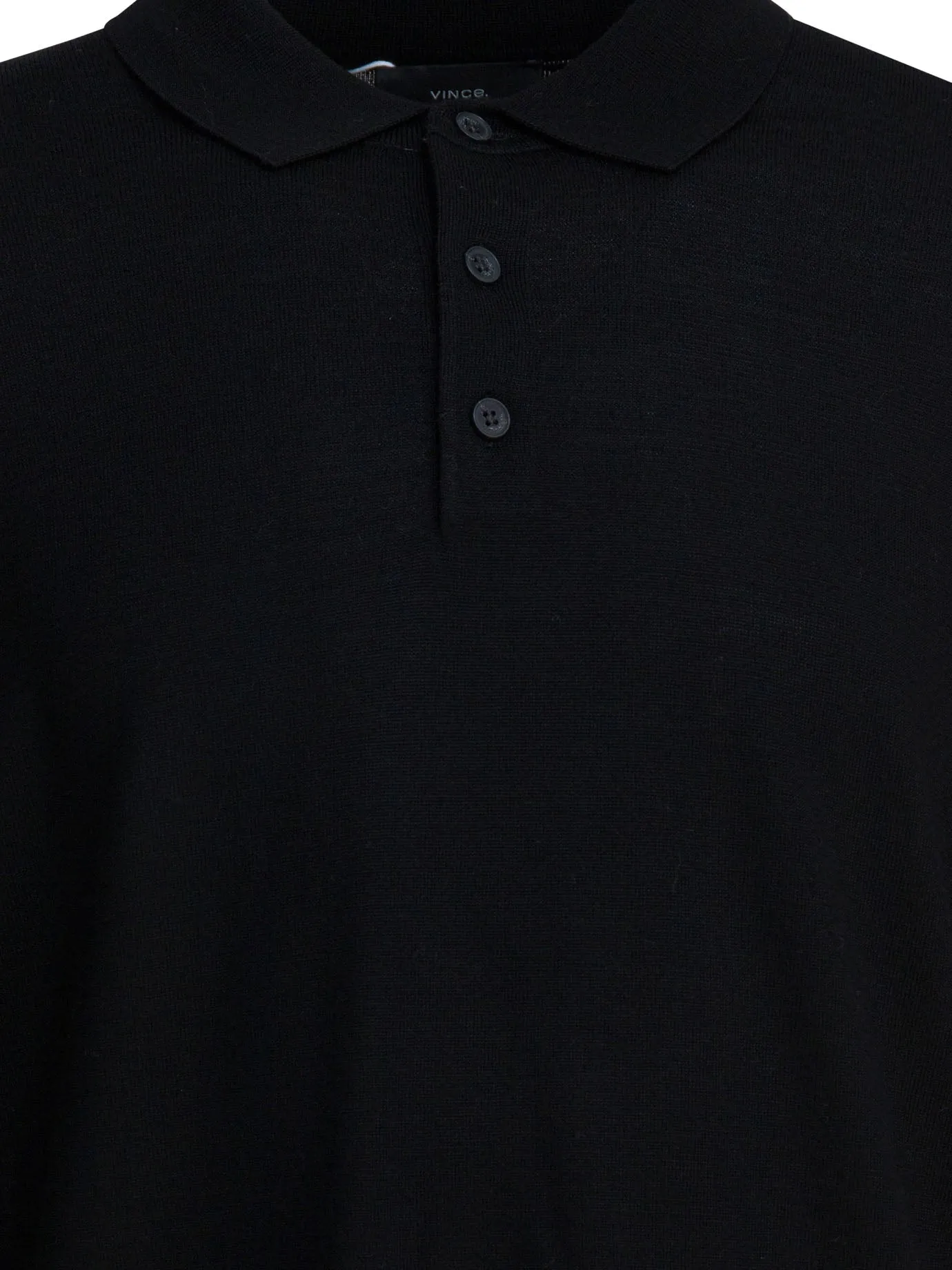 Merino Wool Polo Shirt Polo Shirts Black sold by Wanan Luxury product image thumbnail 3