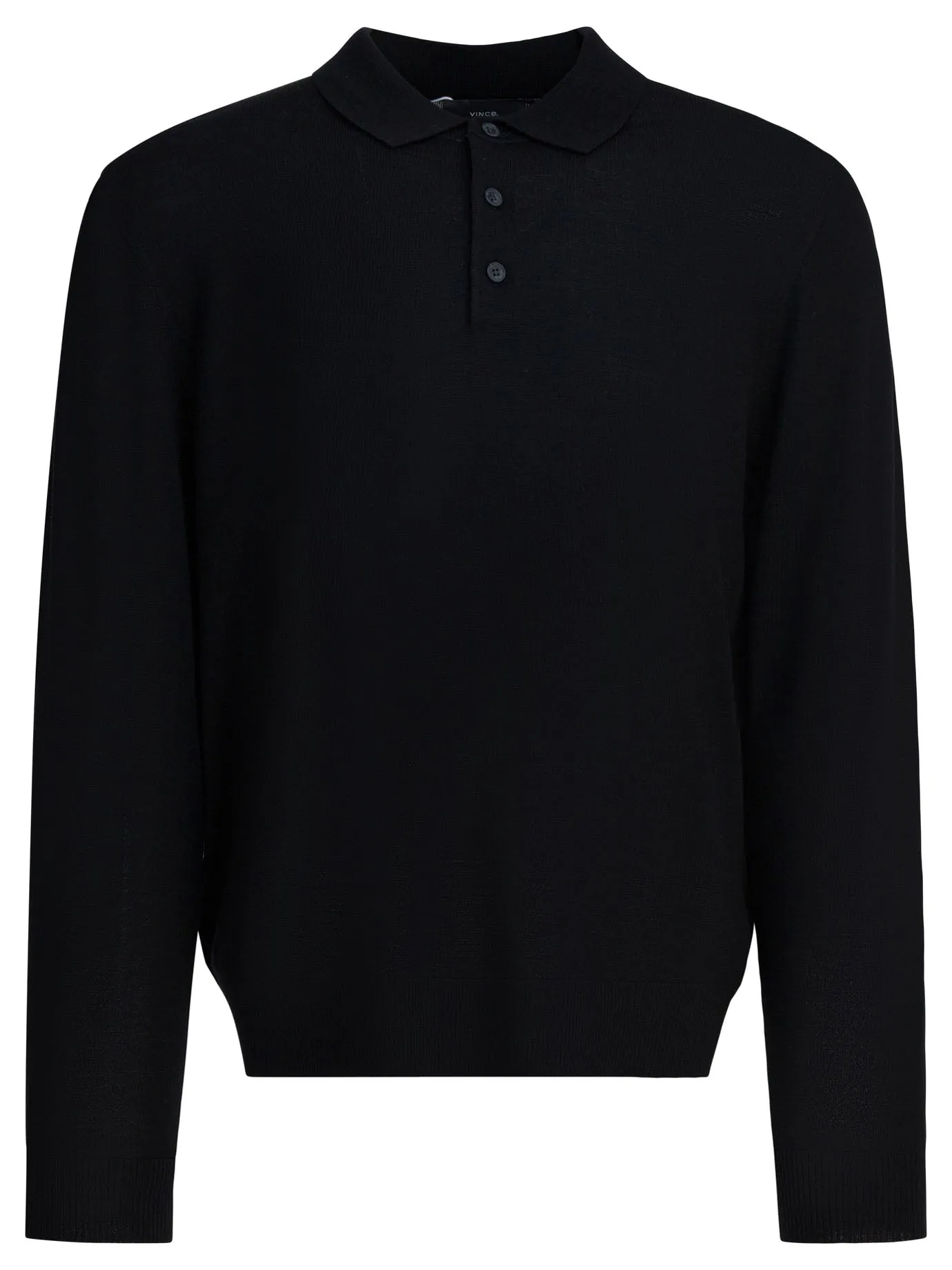 Merino Wool Polo Shirt Polo Shirts Black sold by Wanan Luxury