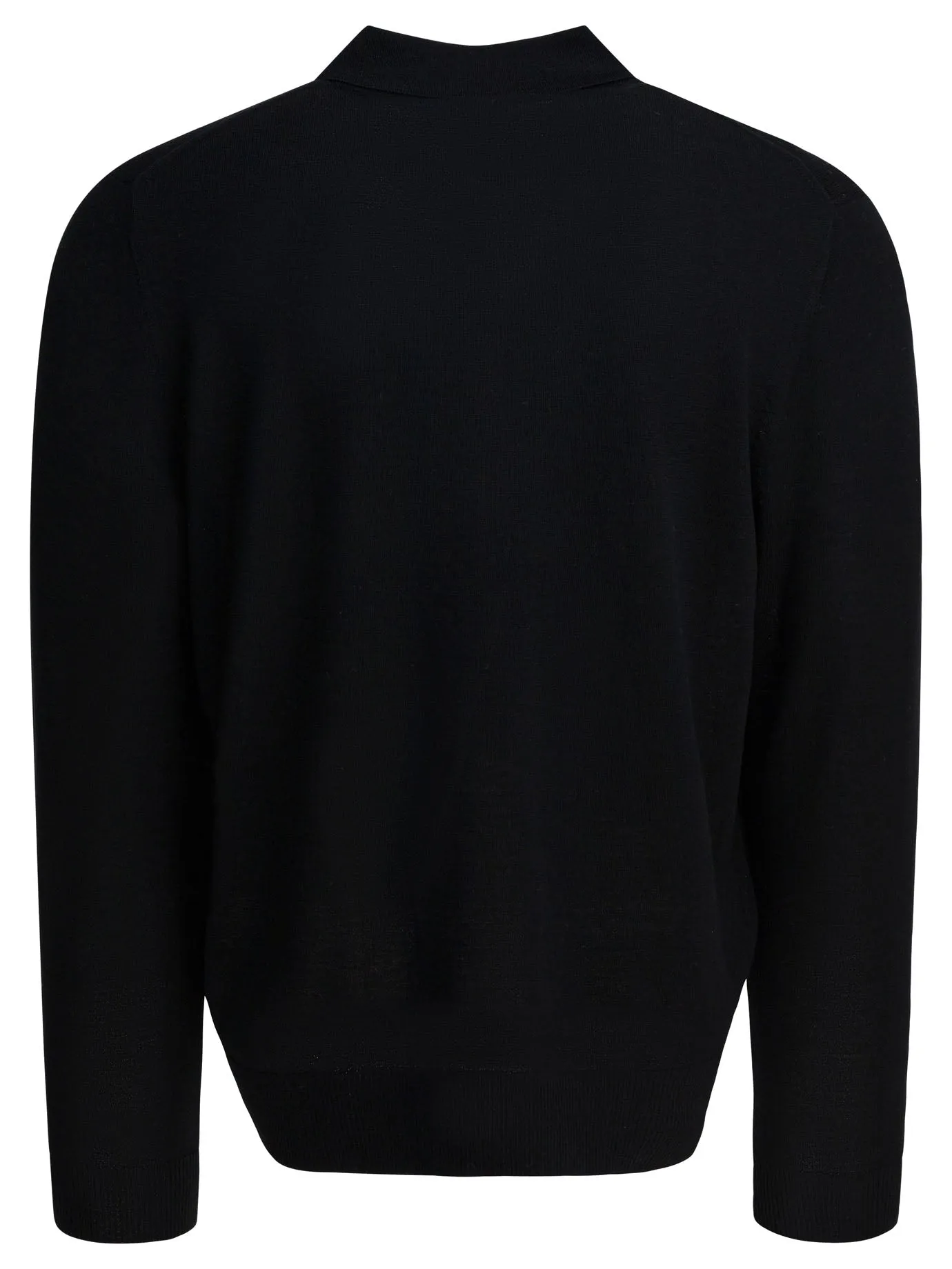 Merino Wool Polo Shirt Polo Shirts Black sold by Wanan Luxury product image thumbnail 2