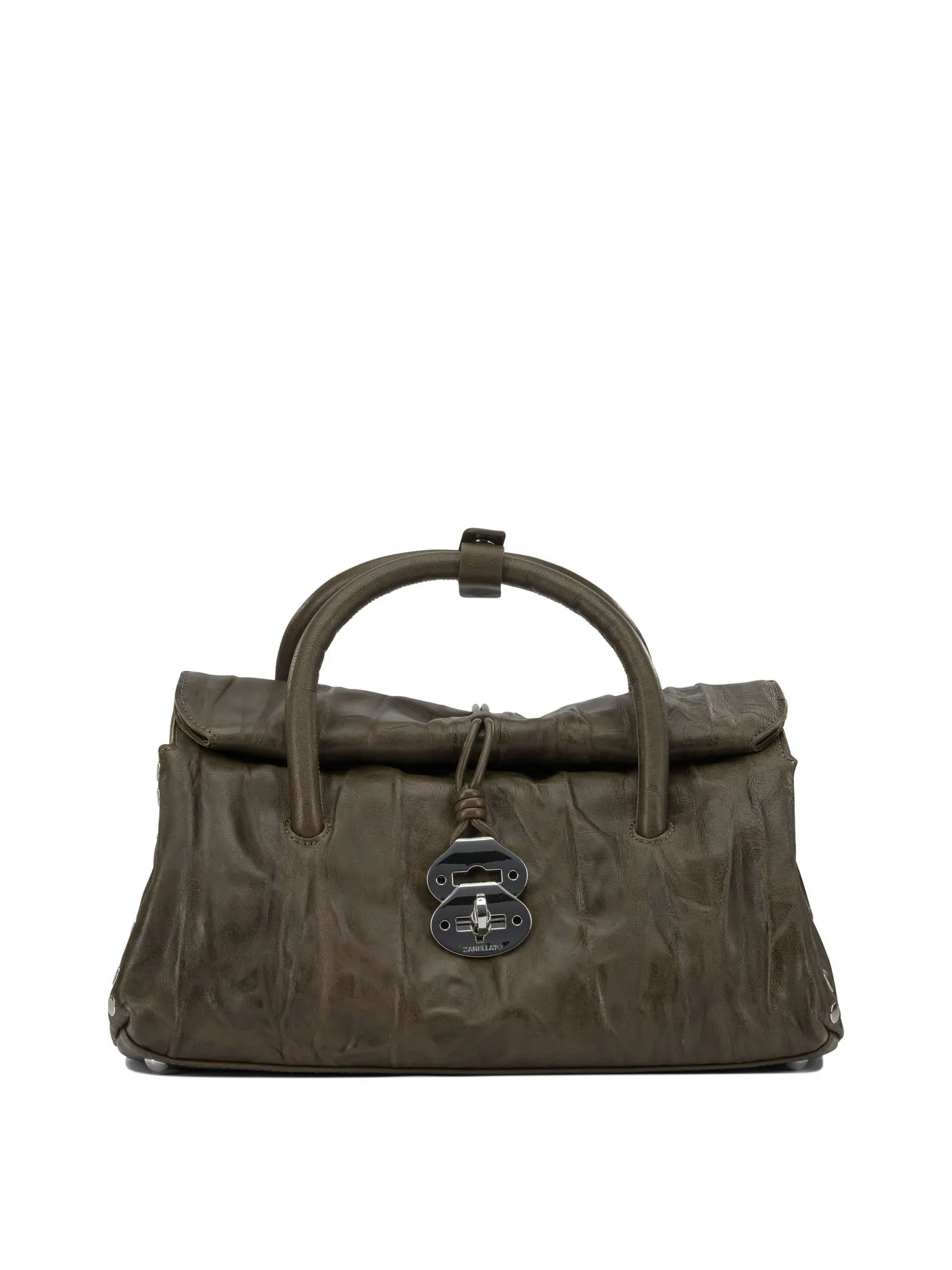 Dotta Pleated Handbags Green sold by Wanan Luxury