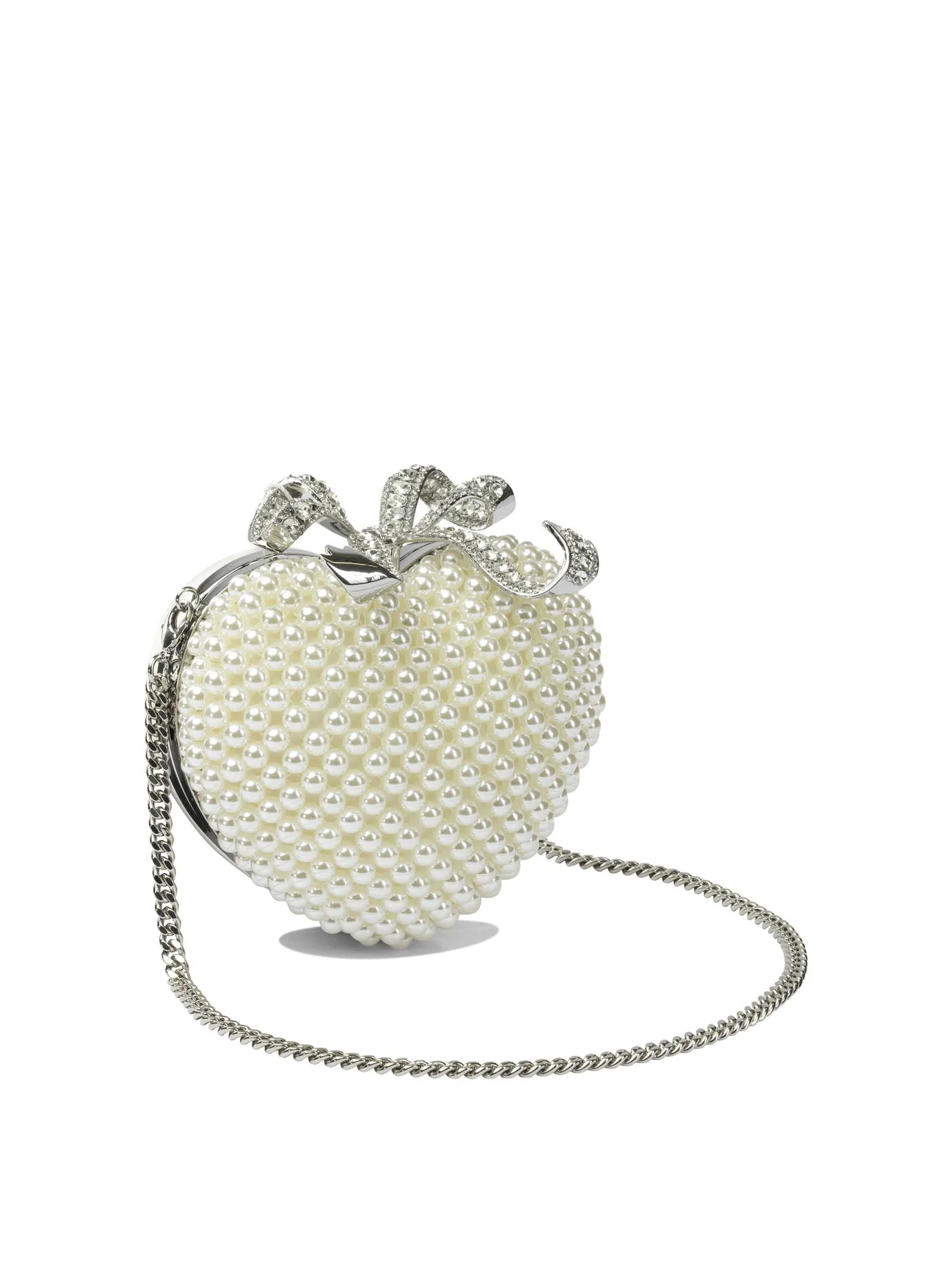 Heart-Shaped Clutch Clutches Beige sold by Wanan Luxury product image thumbnail 2