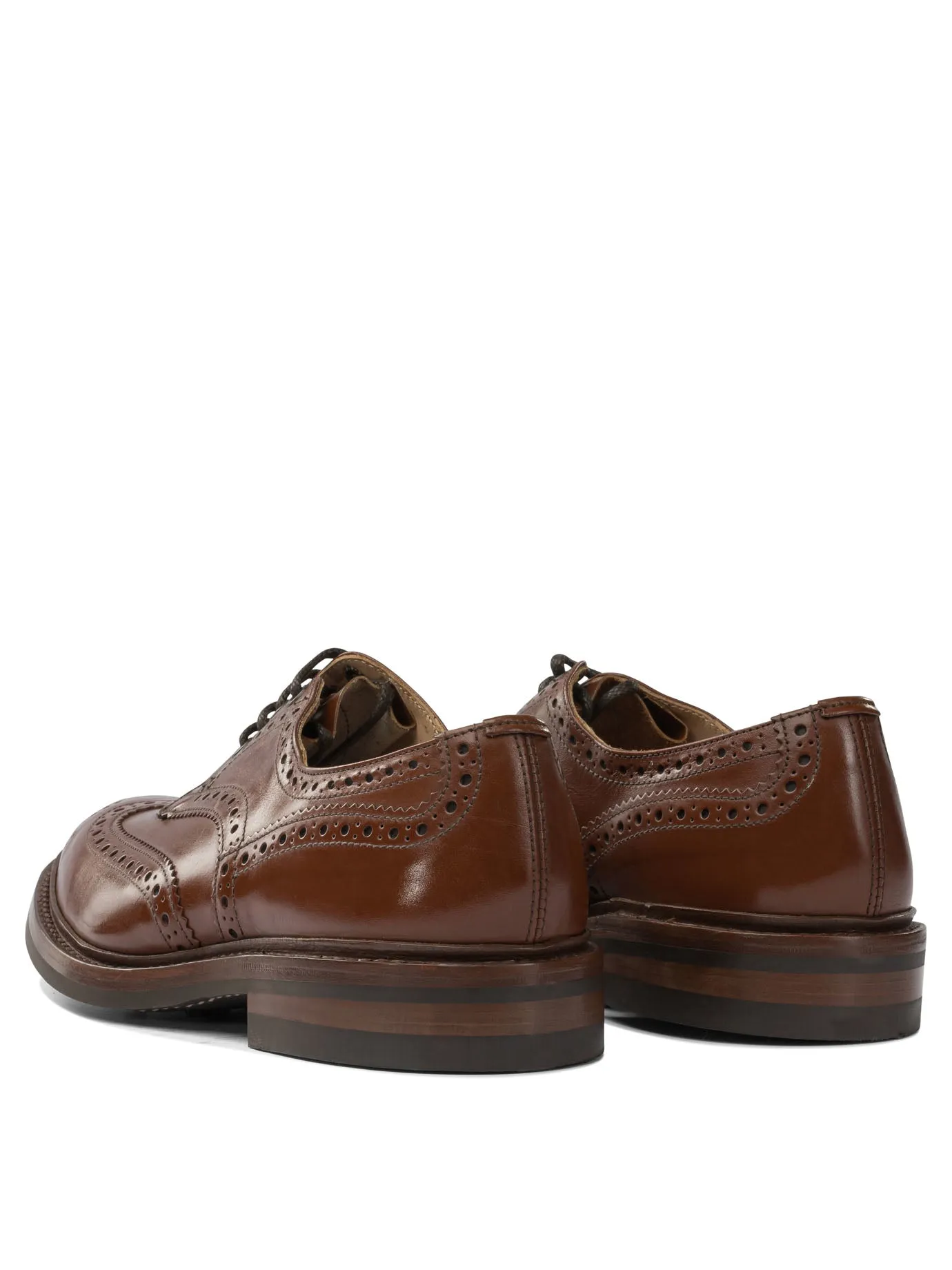Bourton Lace-Up Shoes Brown sold by Wanan Luxury product image thumbnail 4