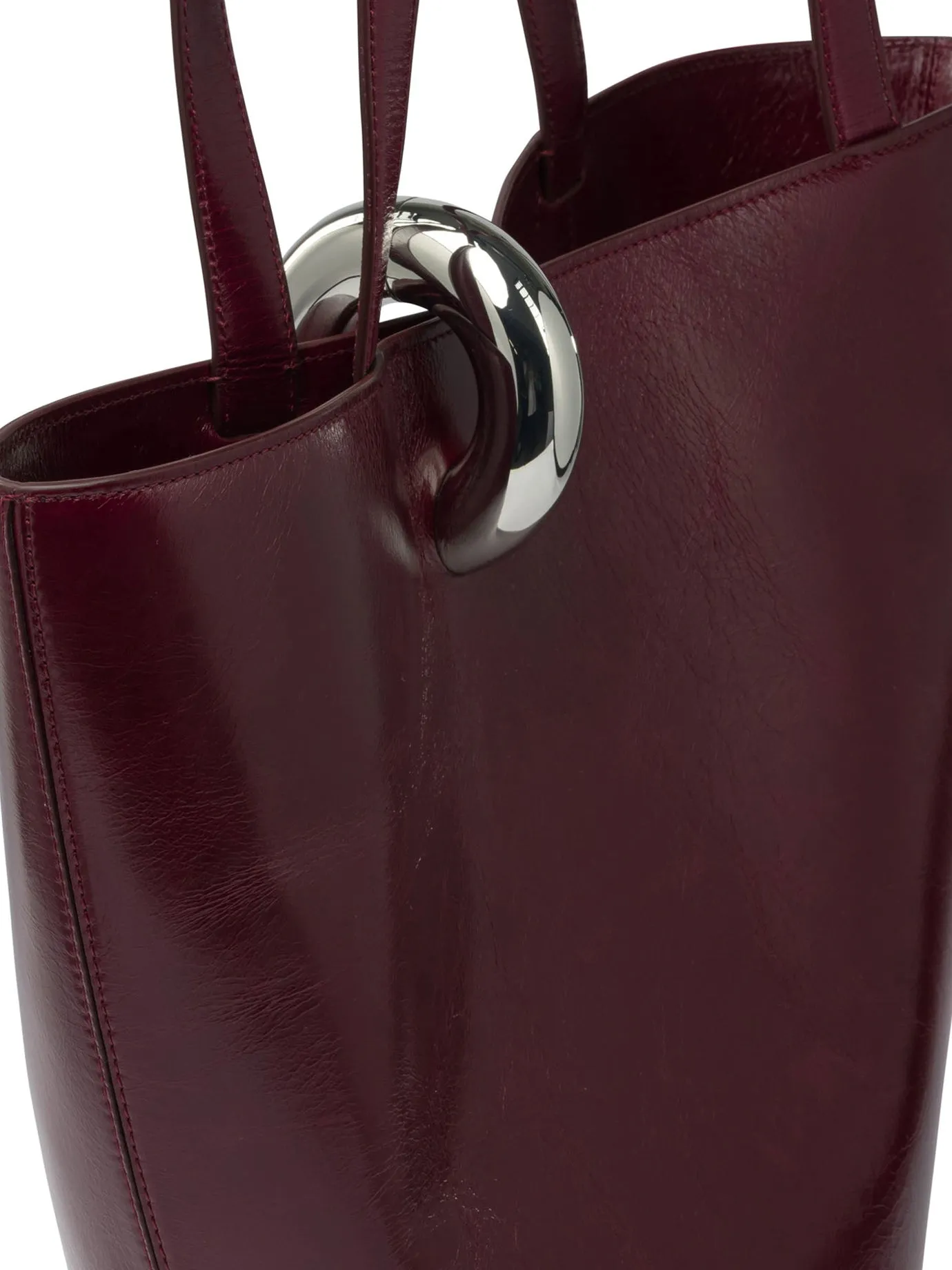 Le Bambola Shoulder Bags Bordeaux sold by Wanan Luxury product image thumbnail 4
