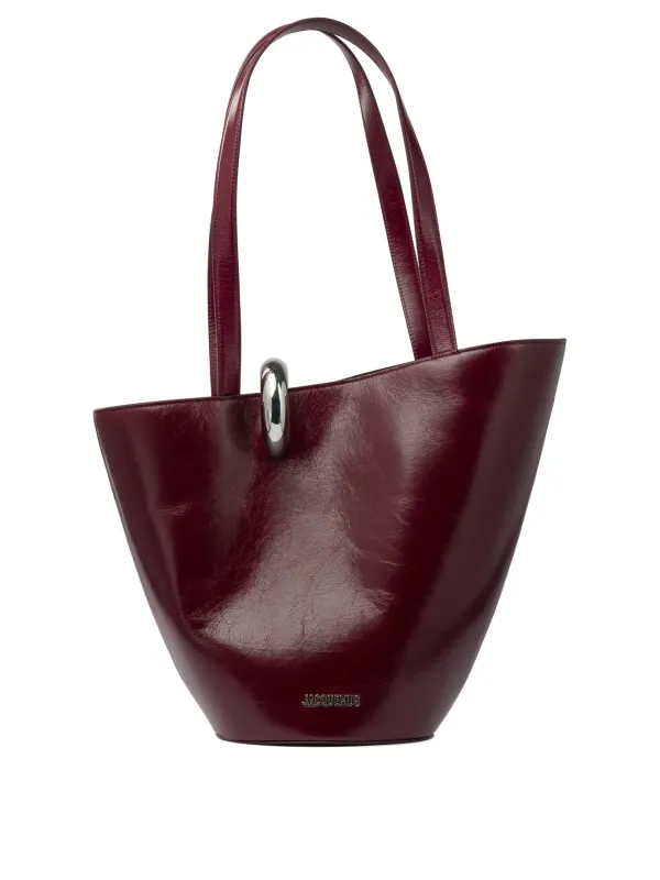 Le Bambola Shoulder Bags Bordeaux made by Jacquemus