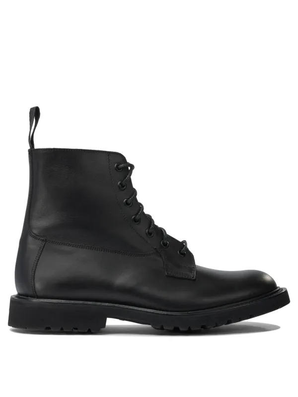 Burford Ankle Boots Black sold by Wanan Luxury